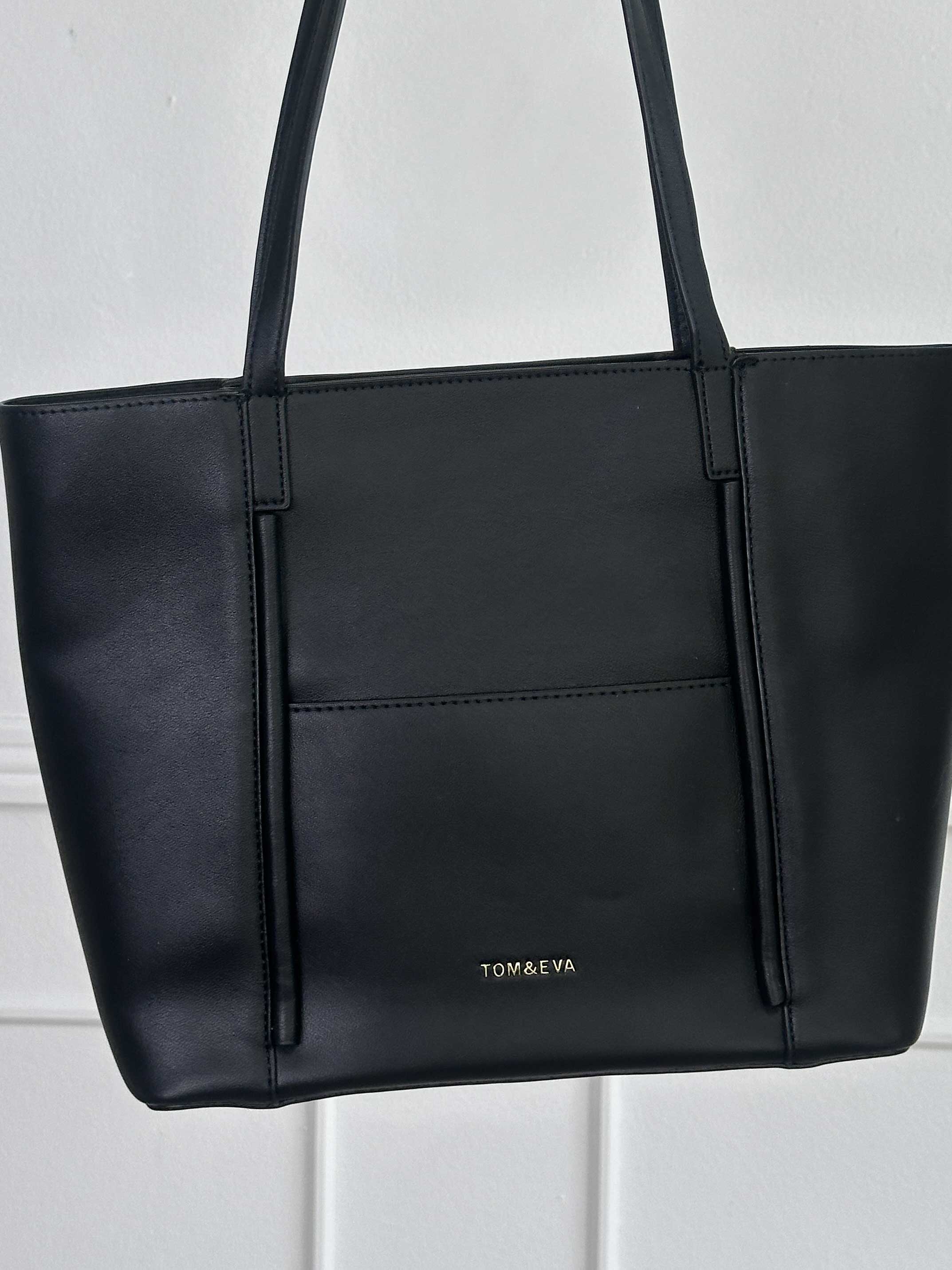 Tusnia - Shopper bag med lynlås lukning