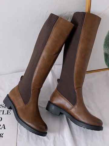 Canna - Langskaftede støvler med elastik