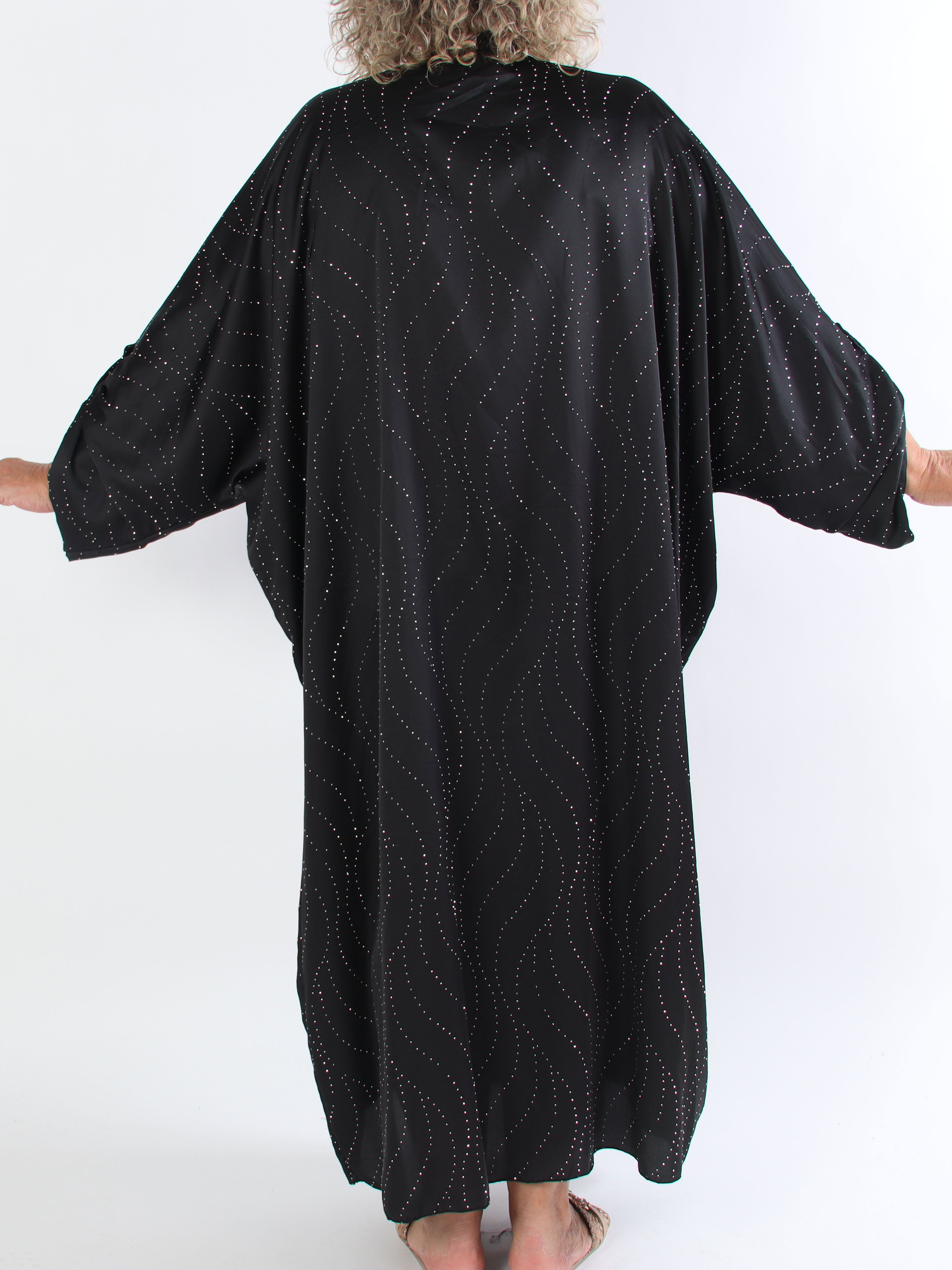 Winnie - Lang elegant plus size tunikakjole med similisten