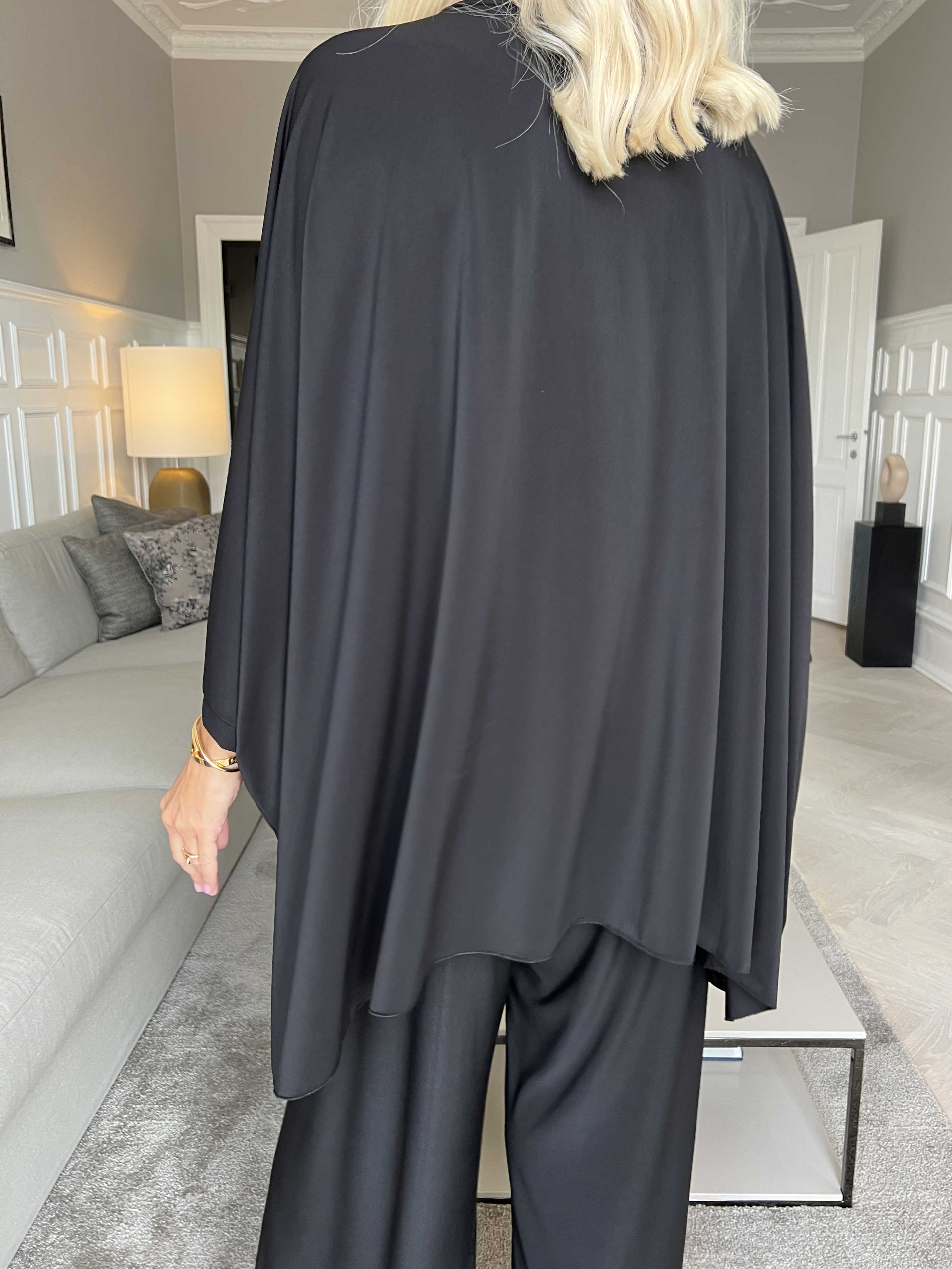 Estella - Oversized tunika med flagermusærmer