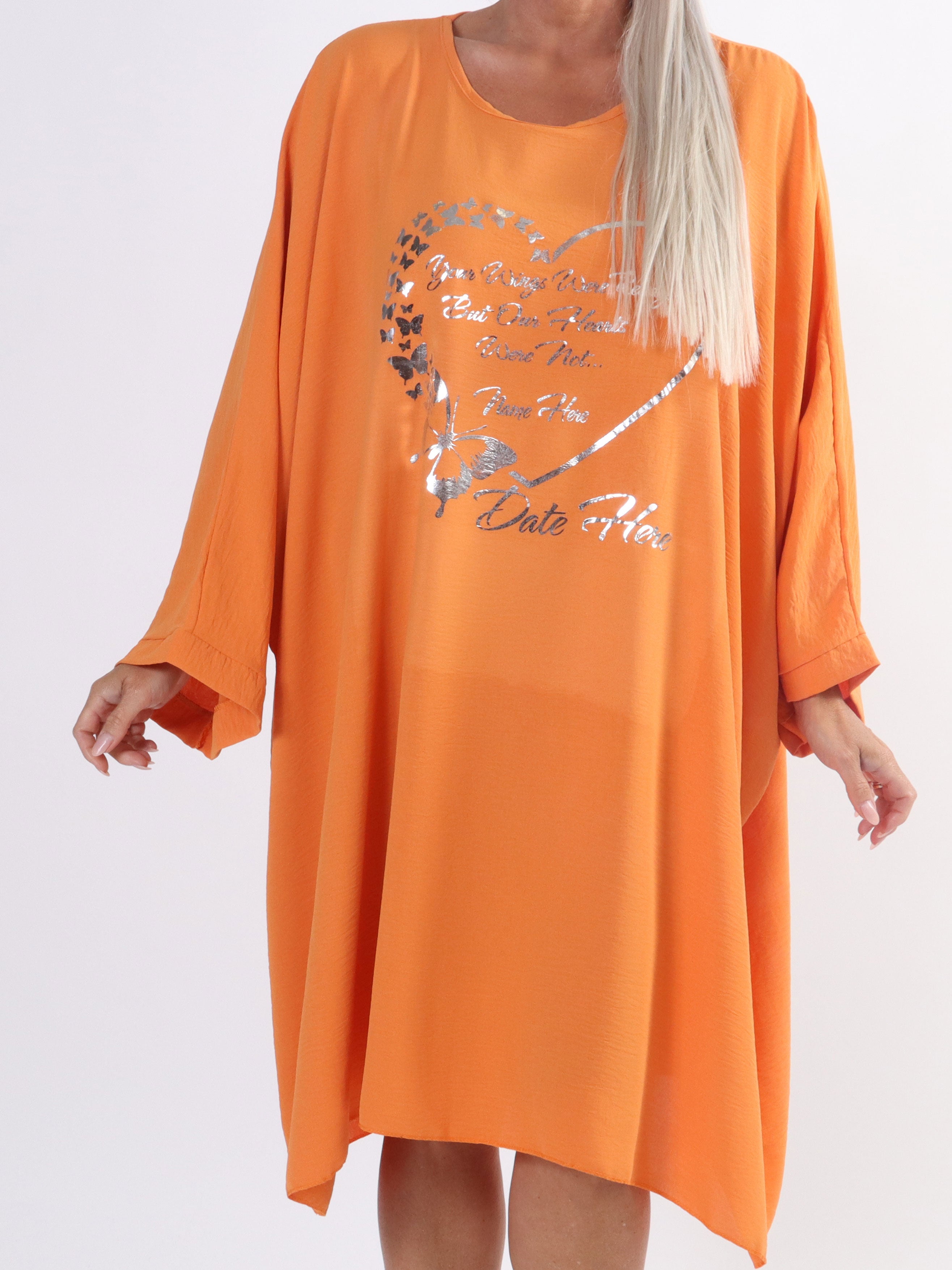 Hope - Oversize plus size kjole med motiv