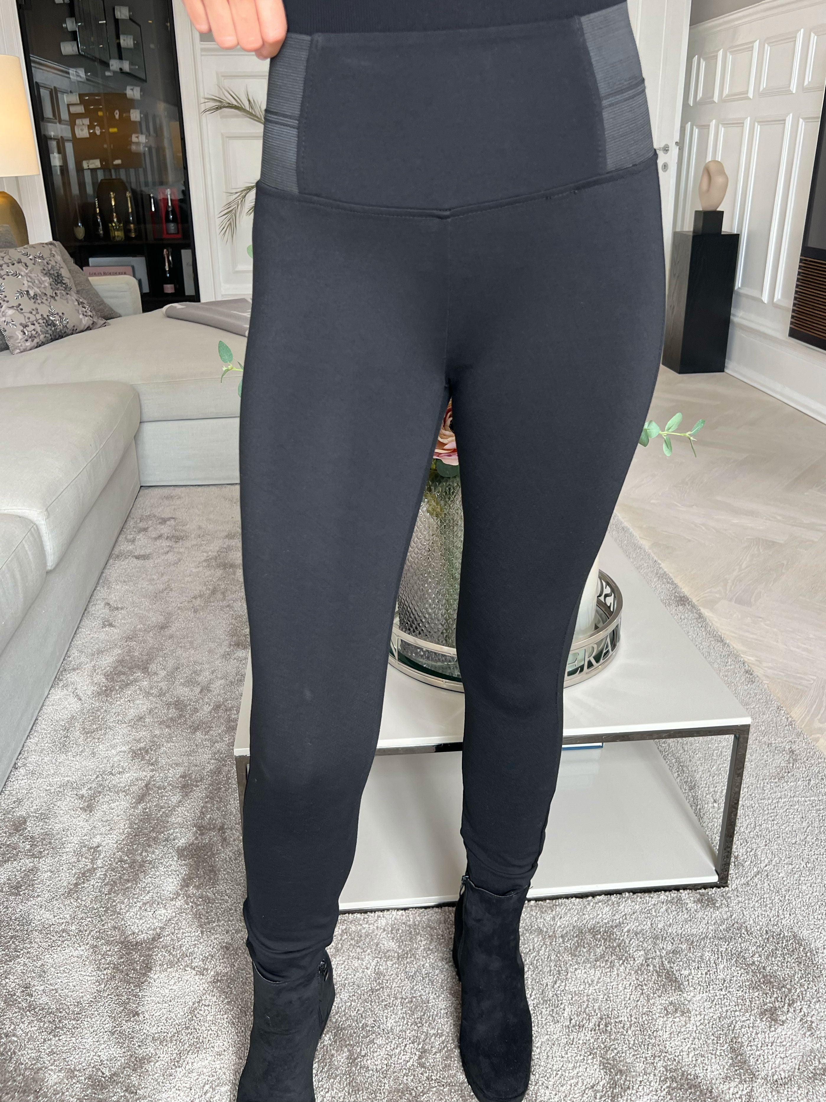 Shape up pants - Leggings med elastik i livet