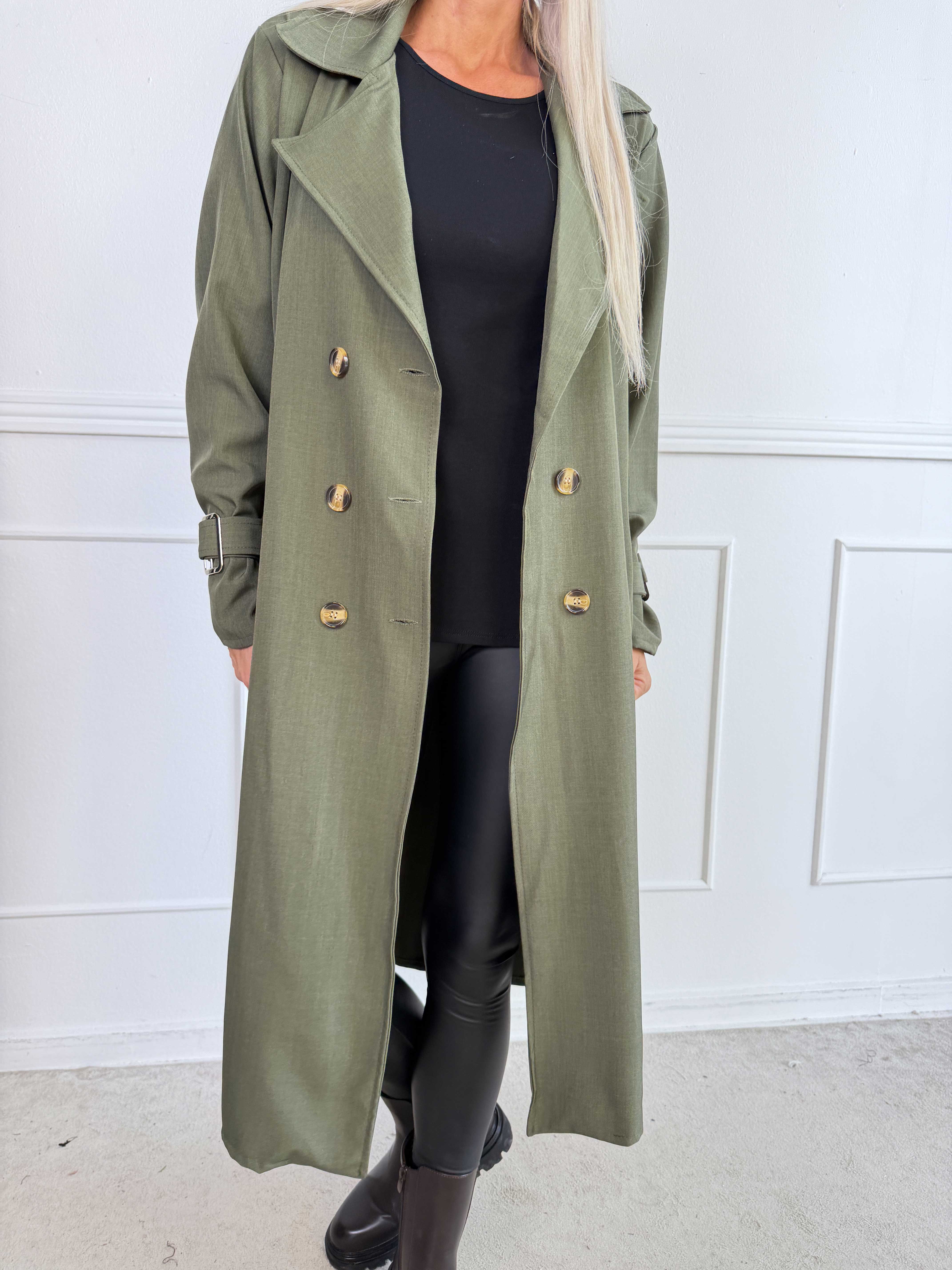 Sharpay 2.0 - Let trenchcoat med bindebånd