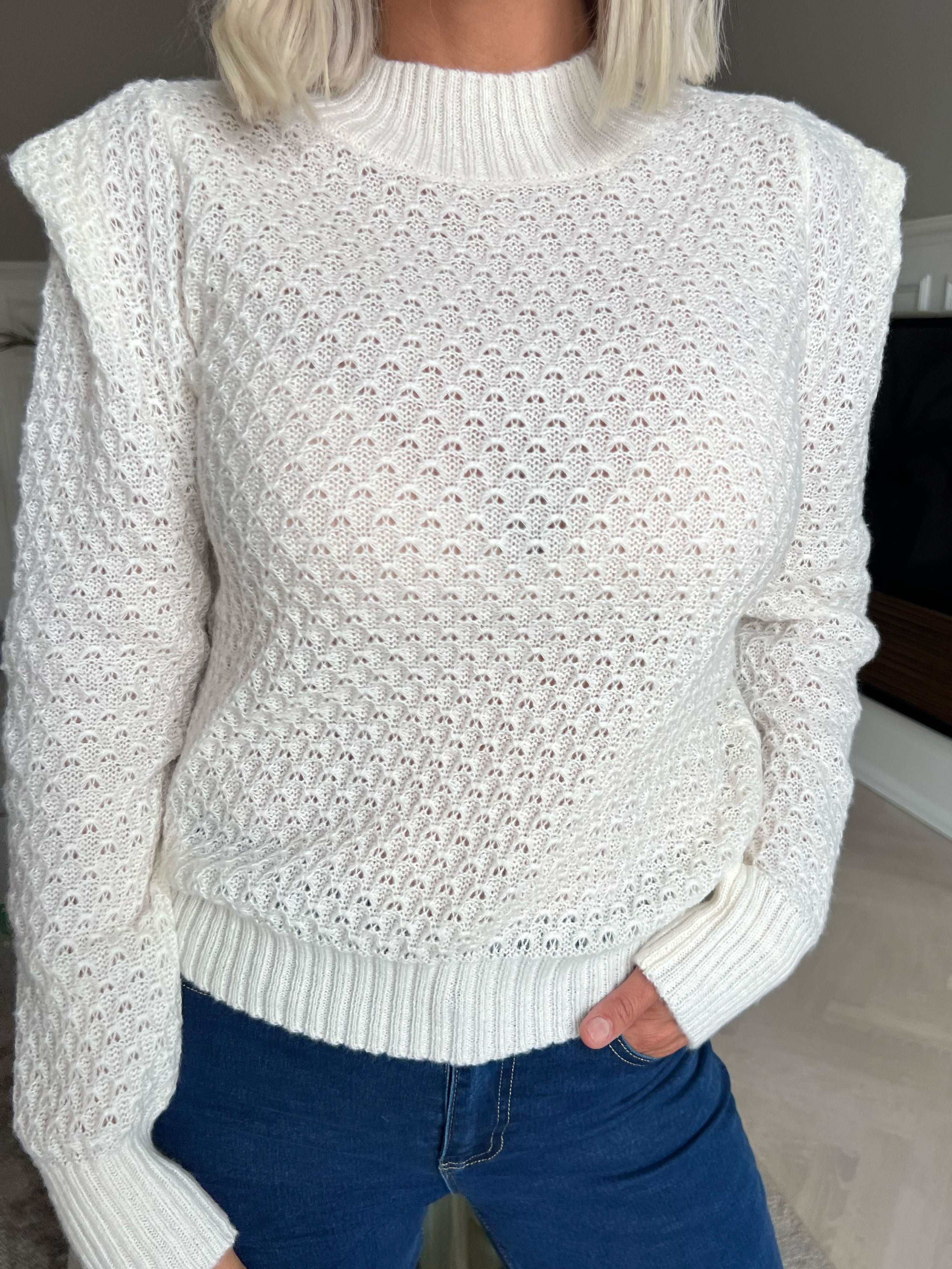 Taylor - Simpel strikbluse med små pufærmer