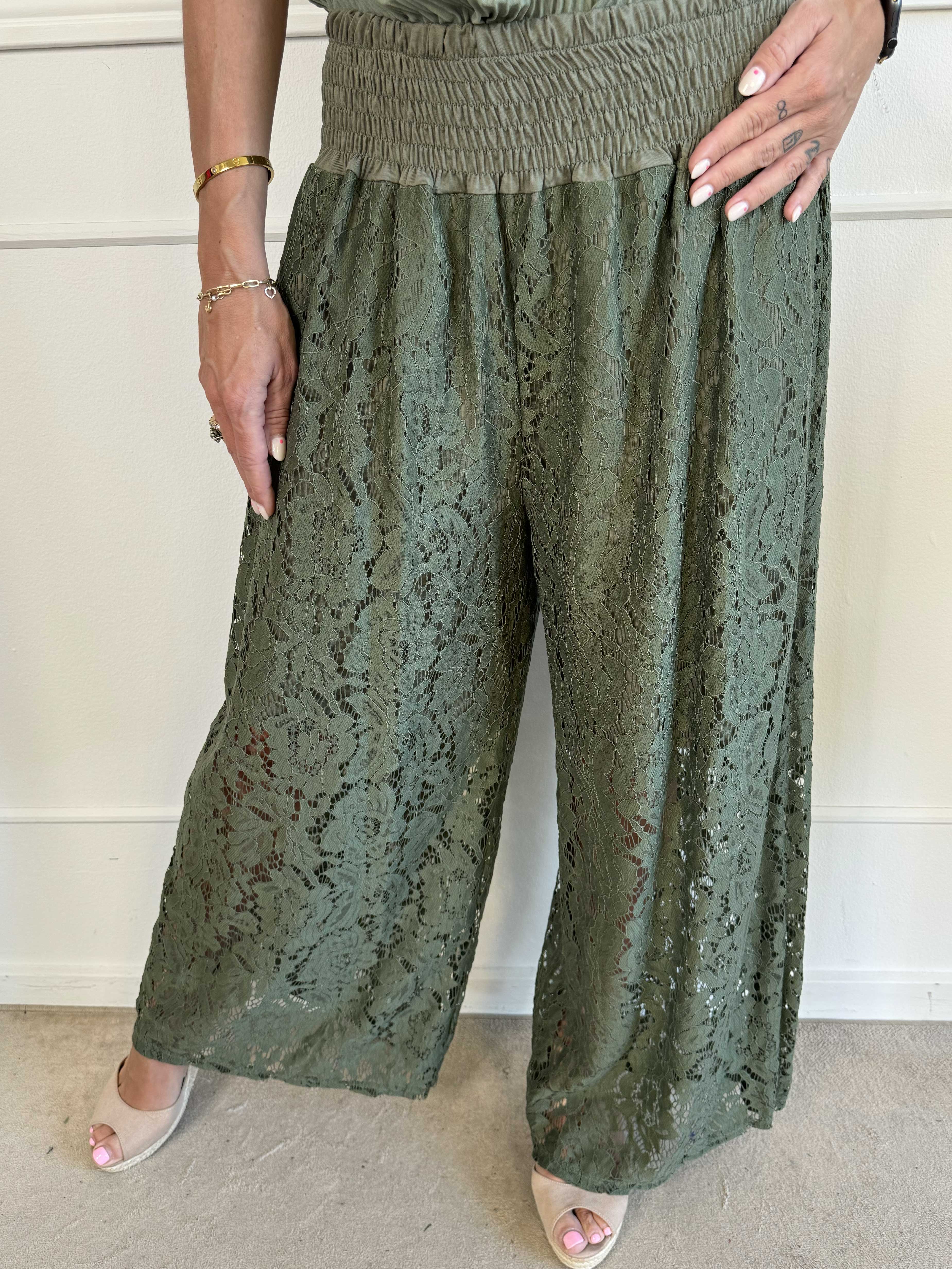 Valencia - Søde elastiske blondebukser