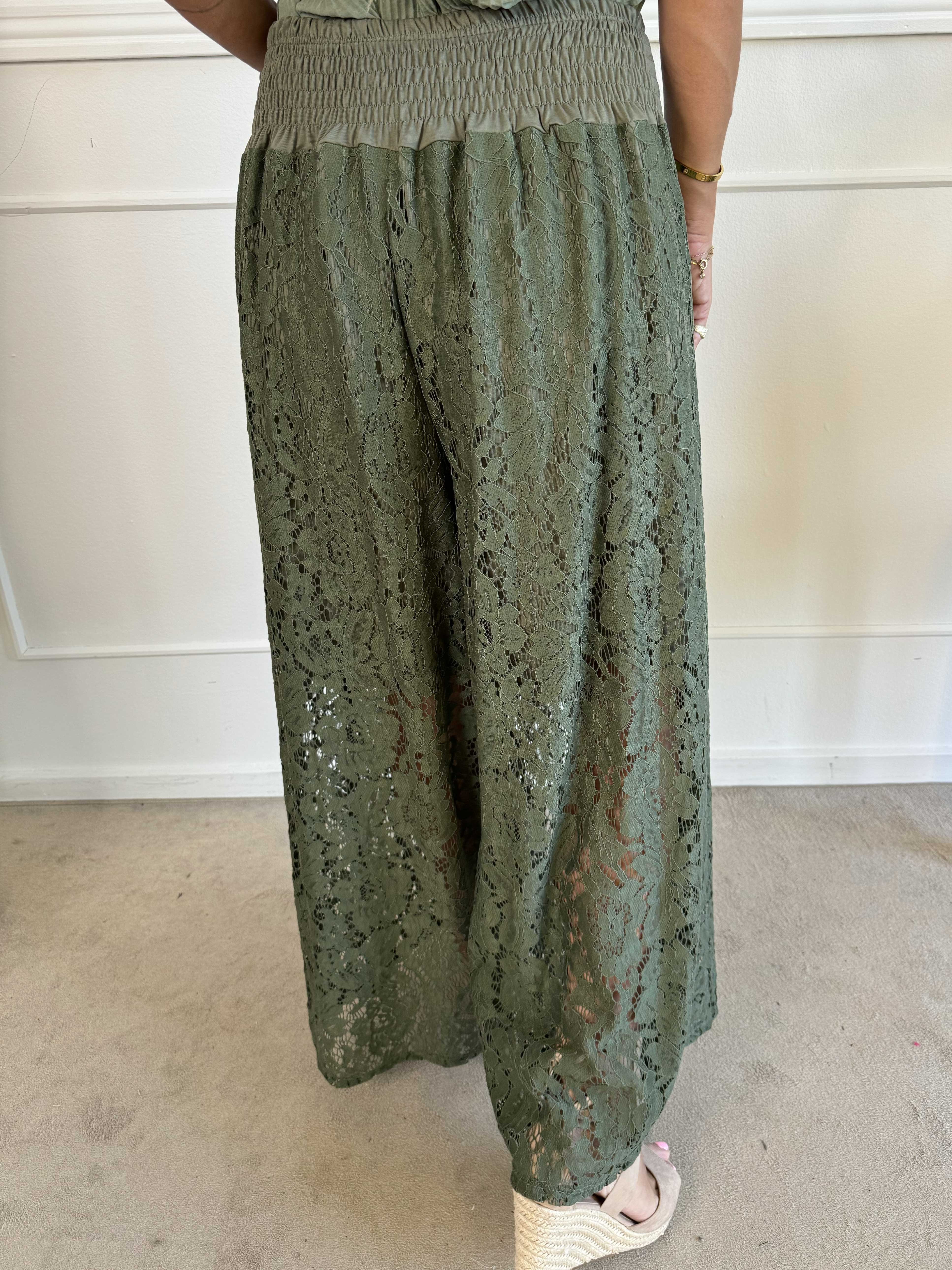 Valencia - Søde elastiske blondebukser