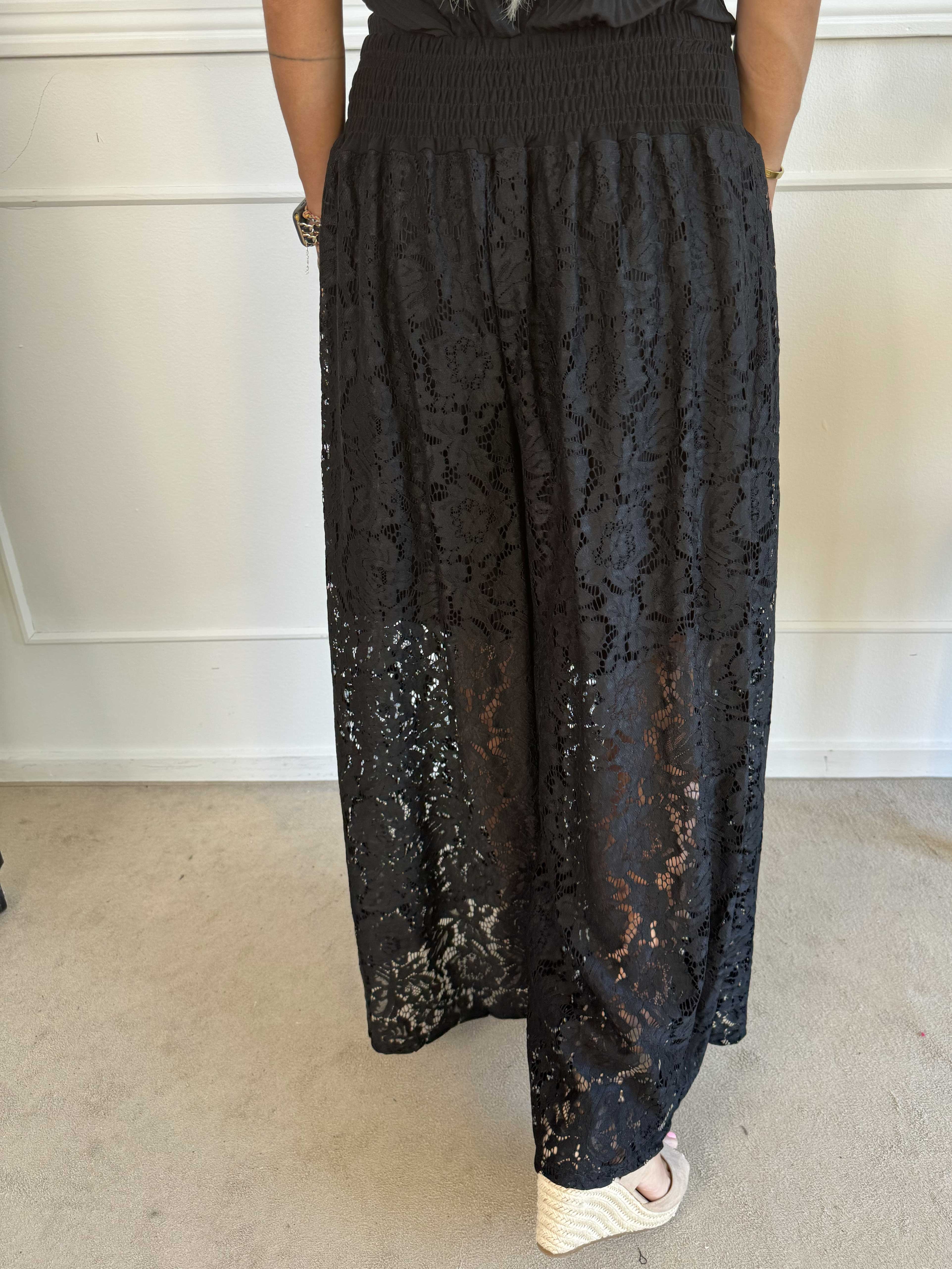 Valencia - Søde elastiske blondebukser