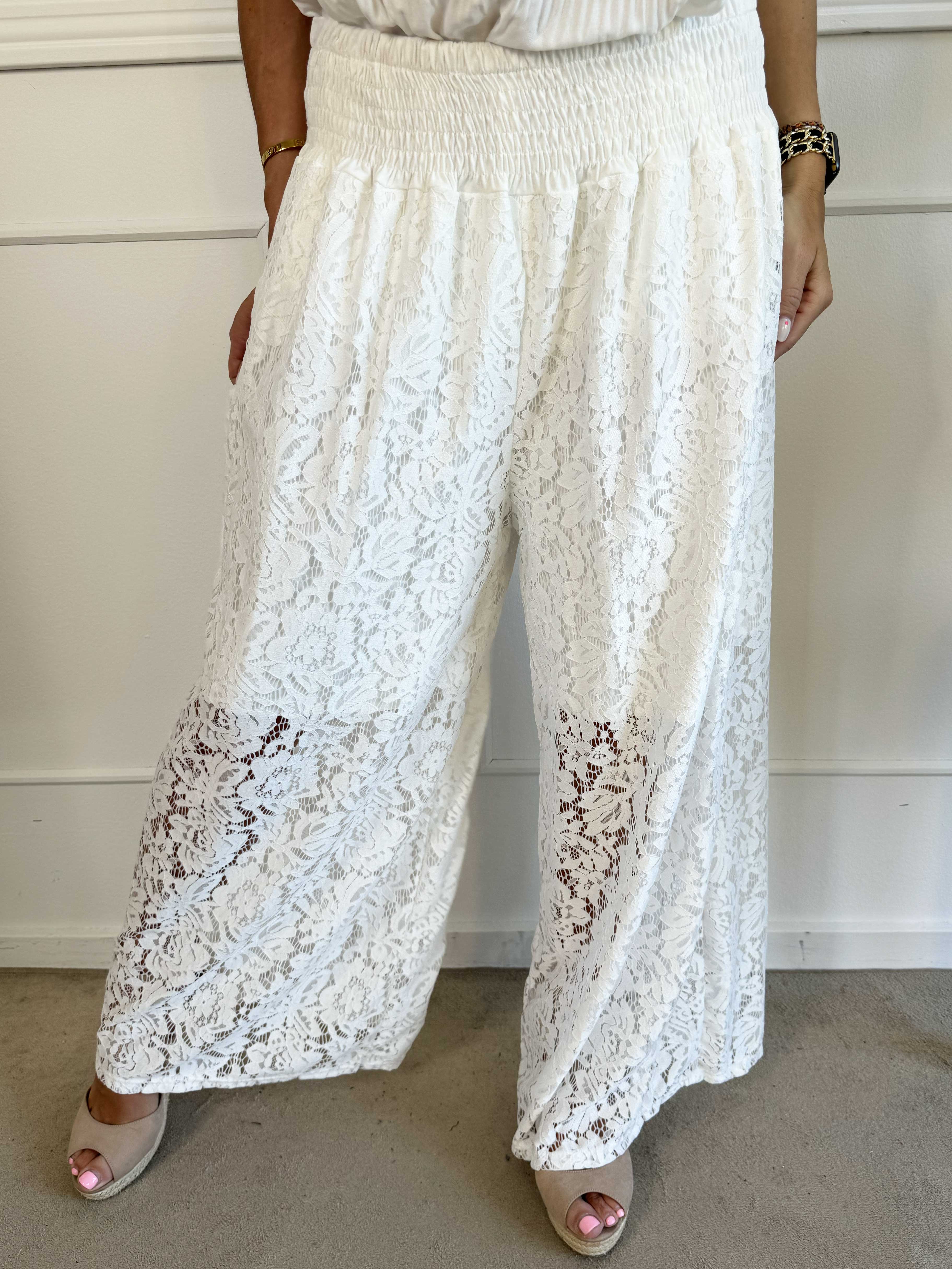 Valencia - Søde elastiske blondebukser