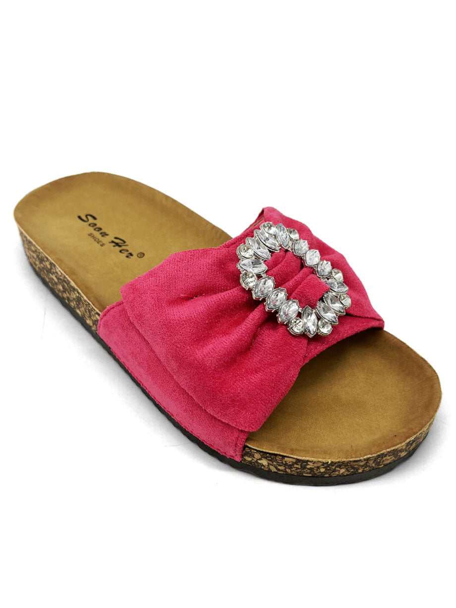 Noor - Sandaler med sløjfe og similisten på spænde