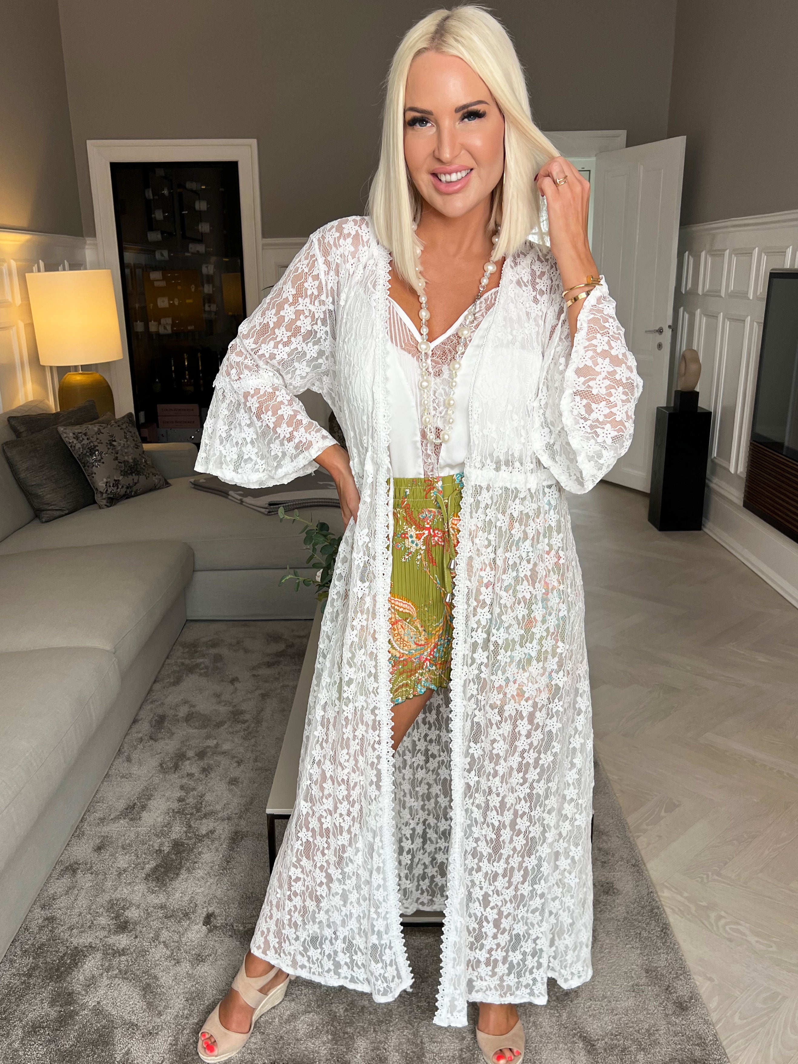 Aleyan - Lang blonde kimono