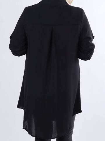 Alyssa - Let simpel skjorte i løs pasform