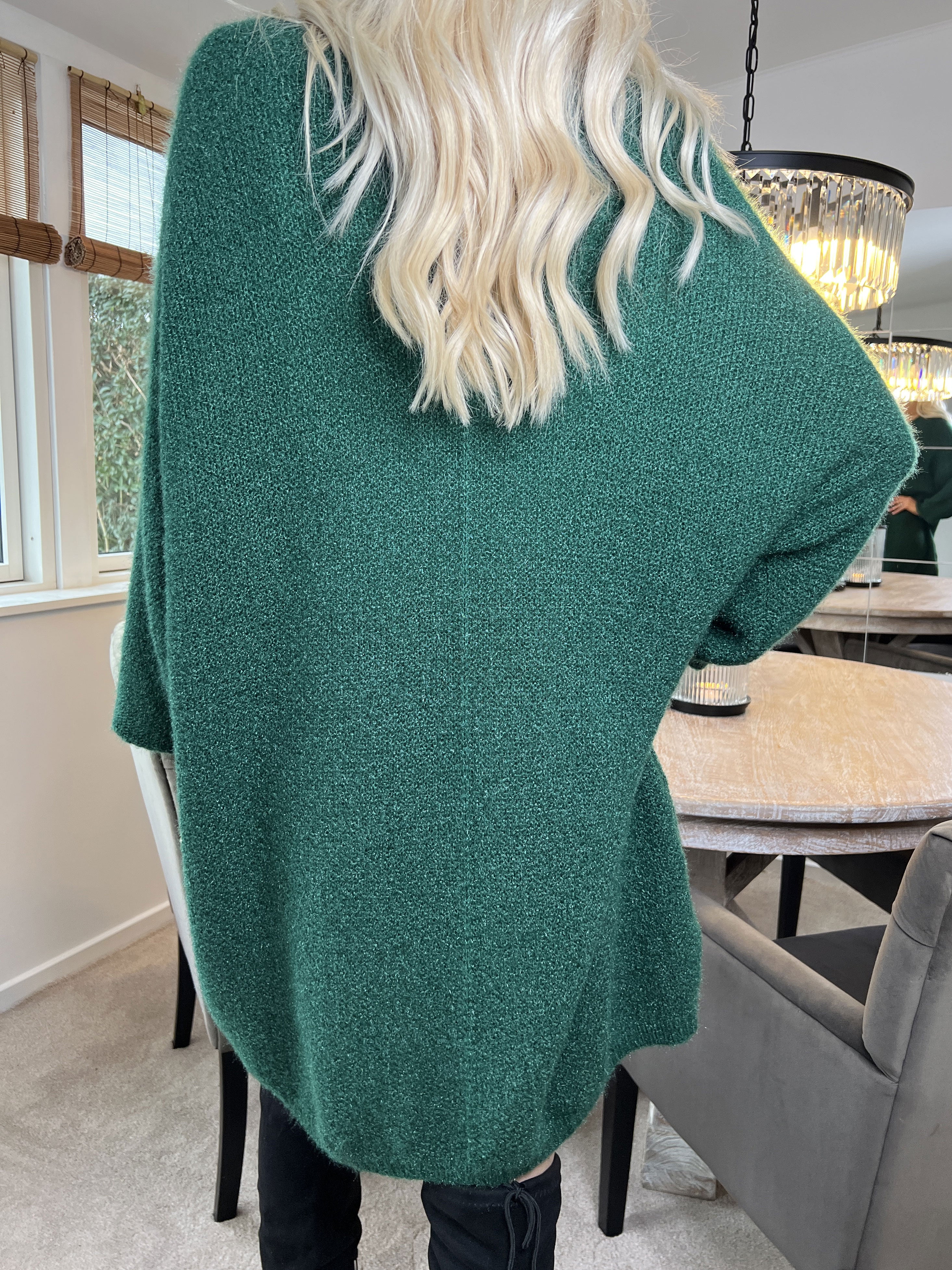 Andria - Blød oversize strikkjole