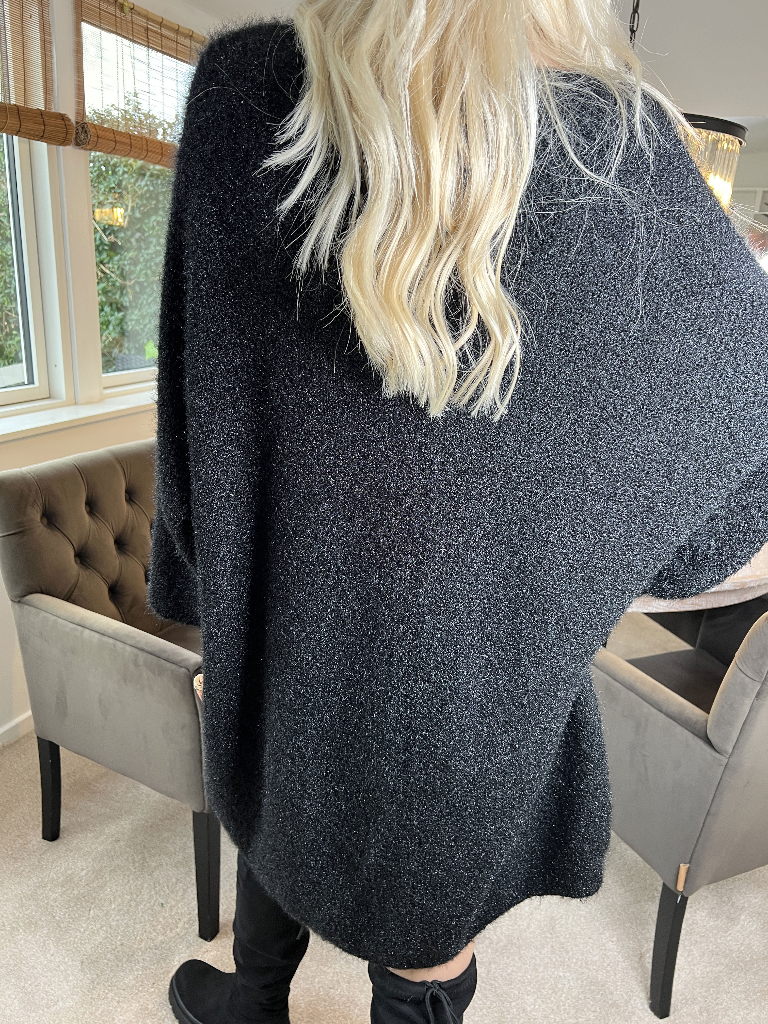 Andria - Blød oversize strikkjole