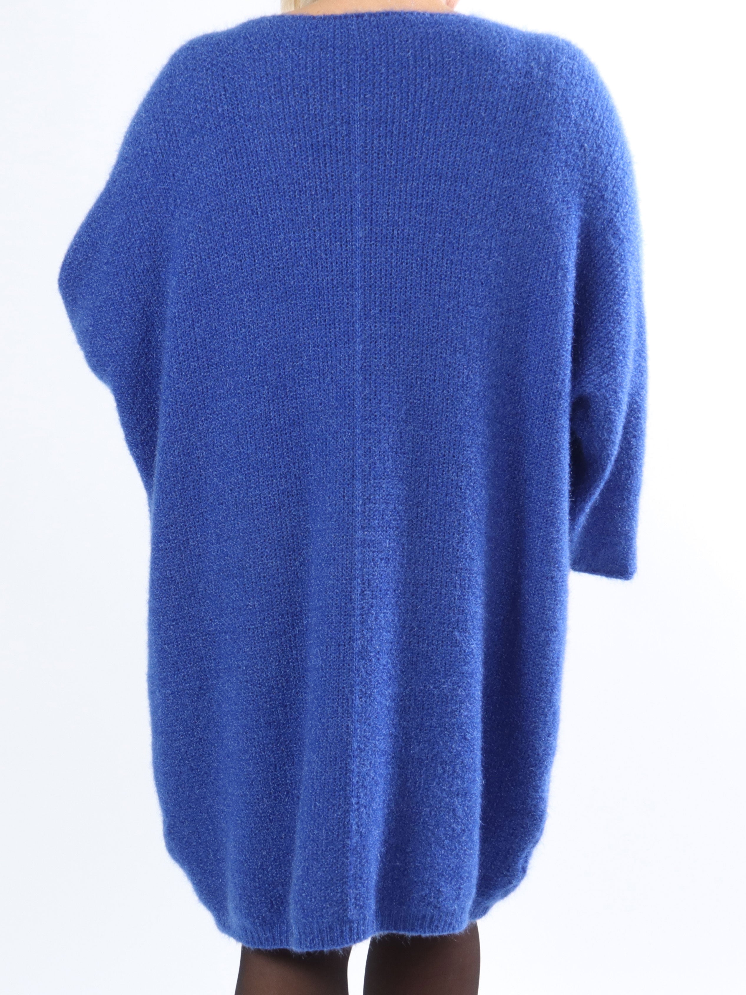 Andria - Blød plussize strikkjole