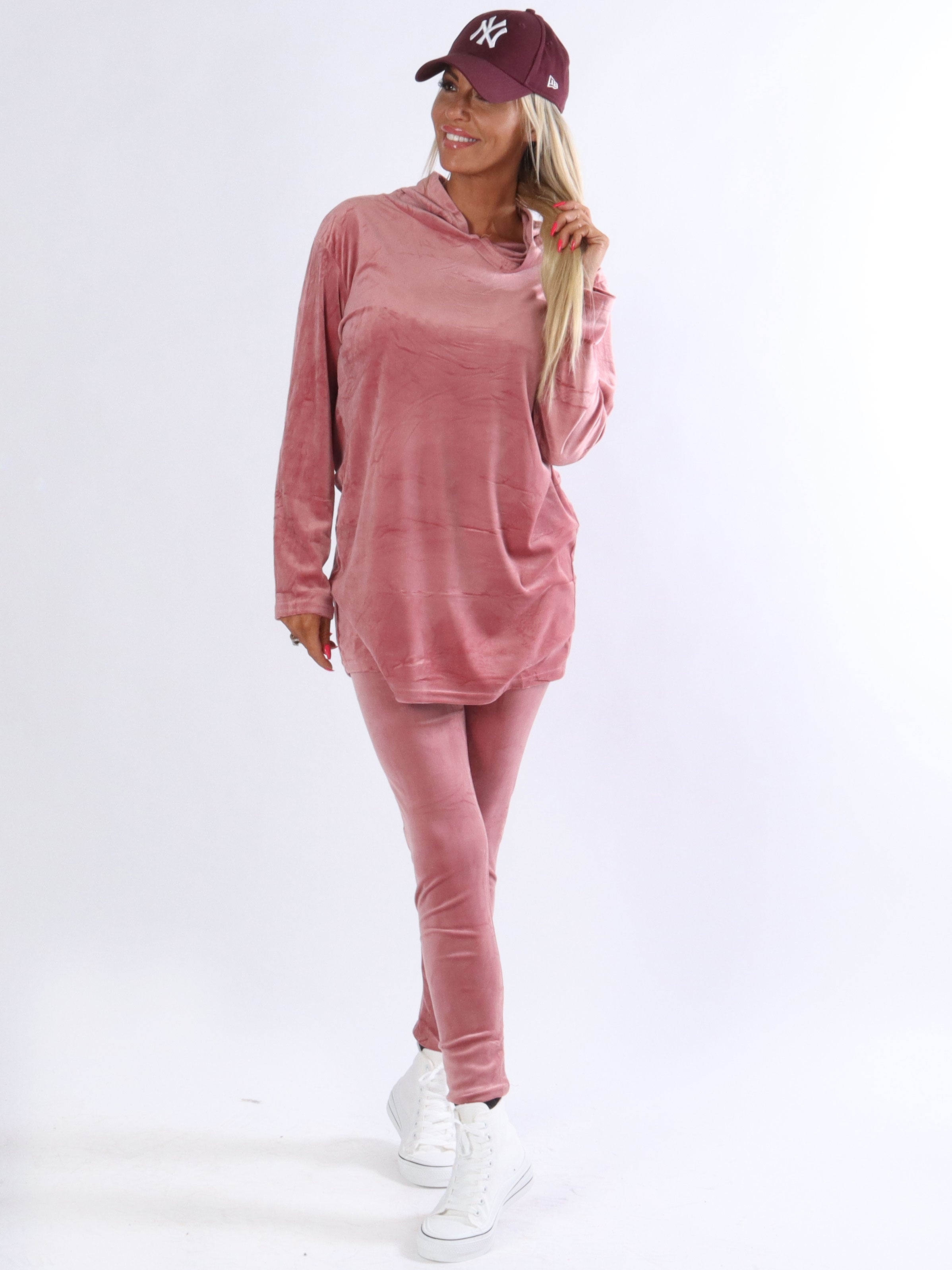 Angela - Joggingsæt i velour