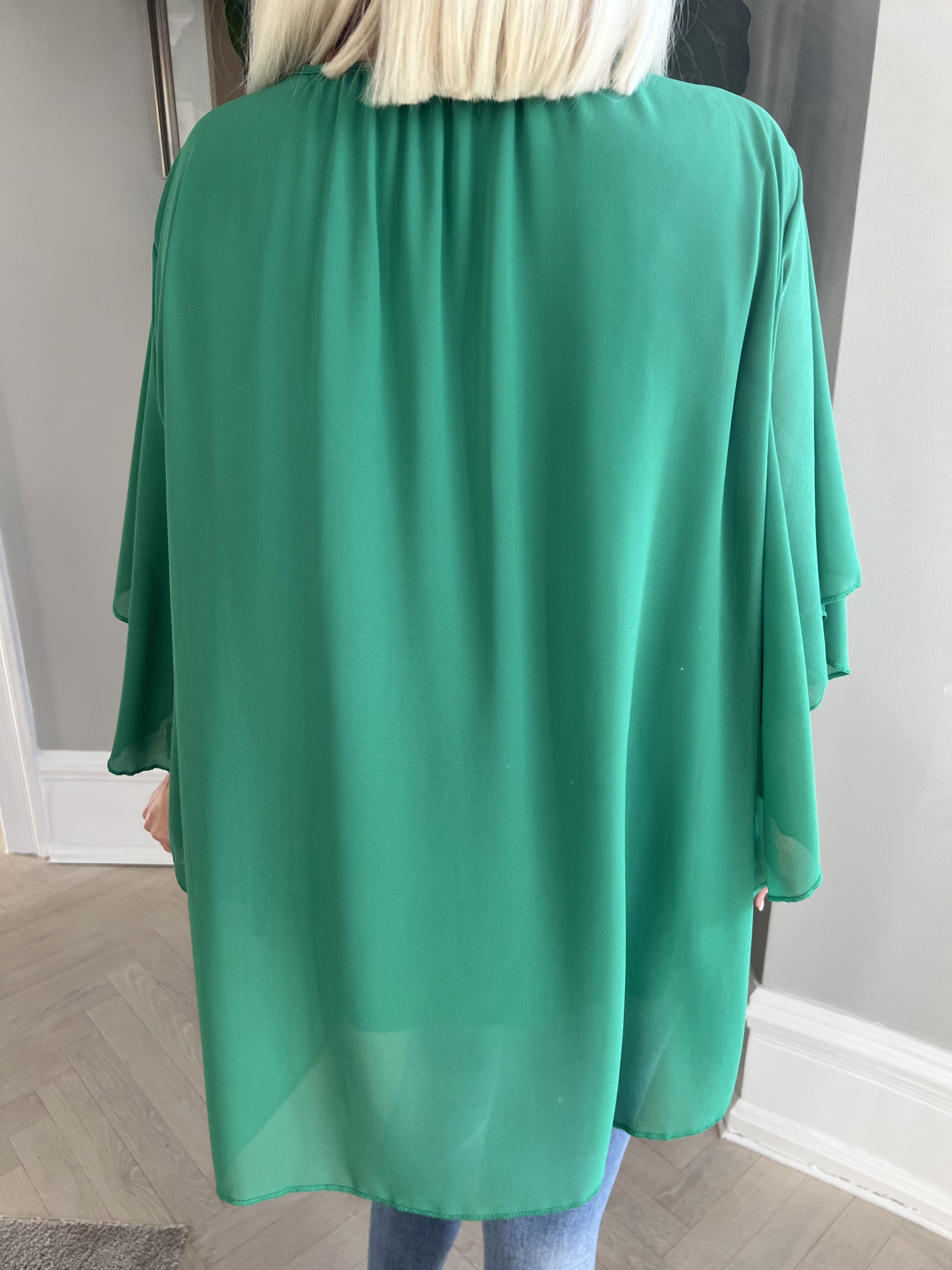 Annis - Sød tunika i løs pasform i chiffon