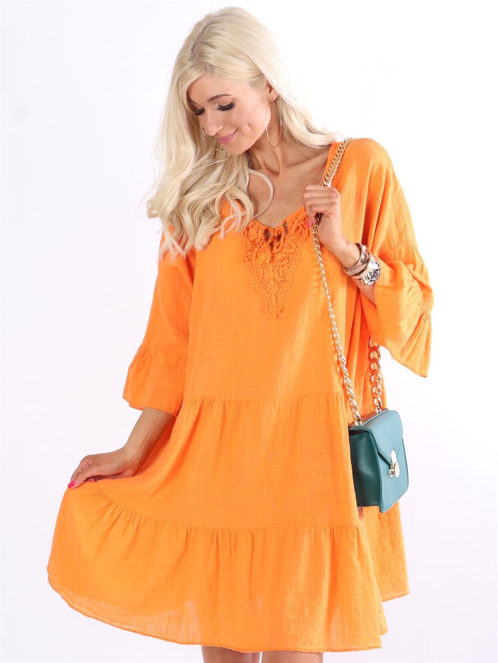 Arizona - Kjole med broderi