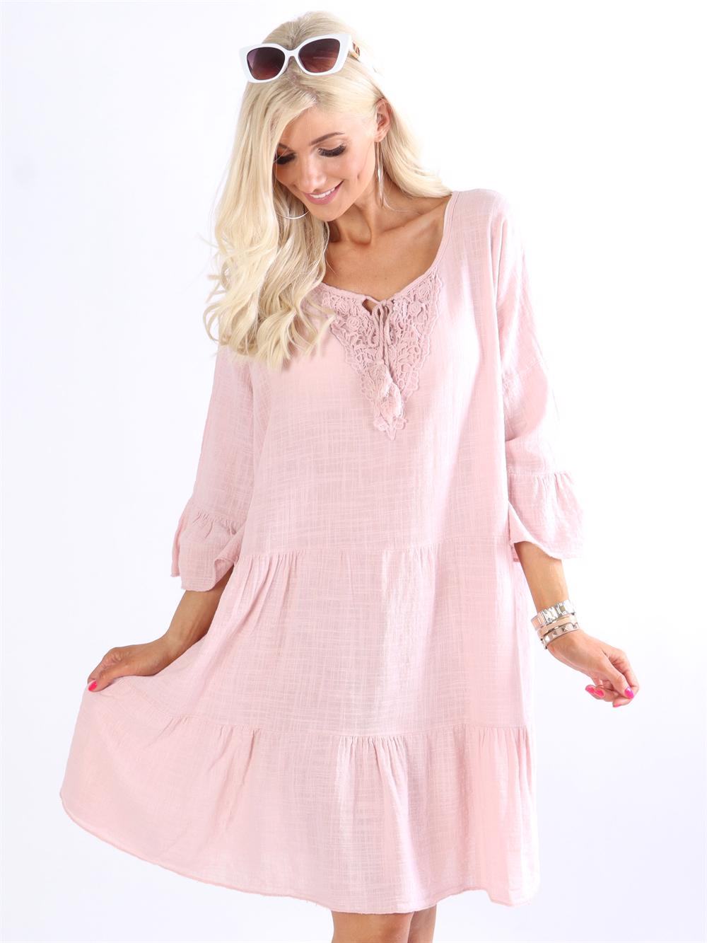 Arizona - Kjole med broderi