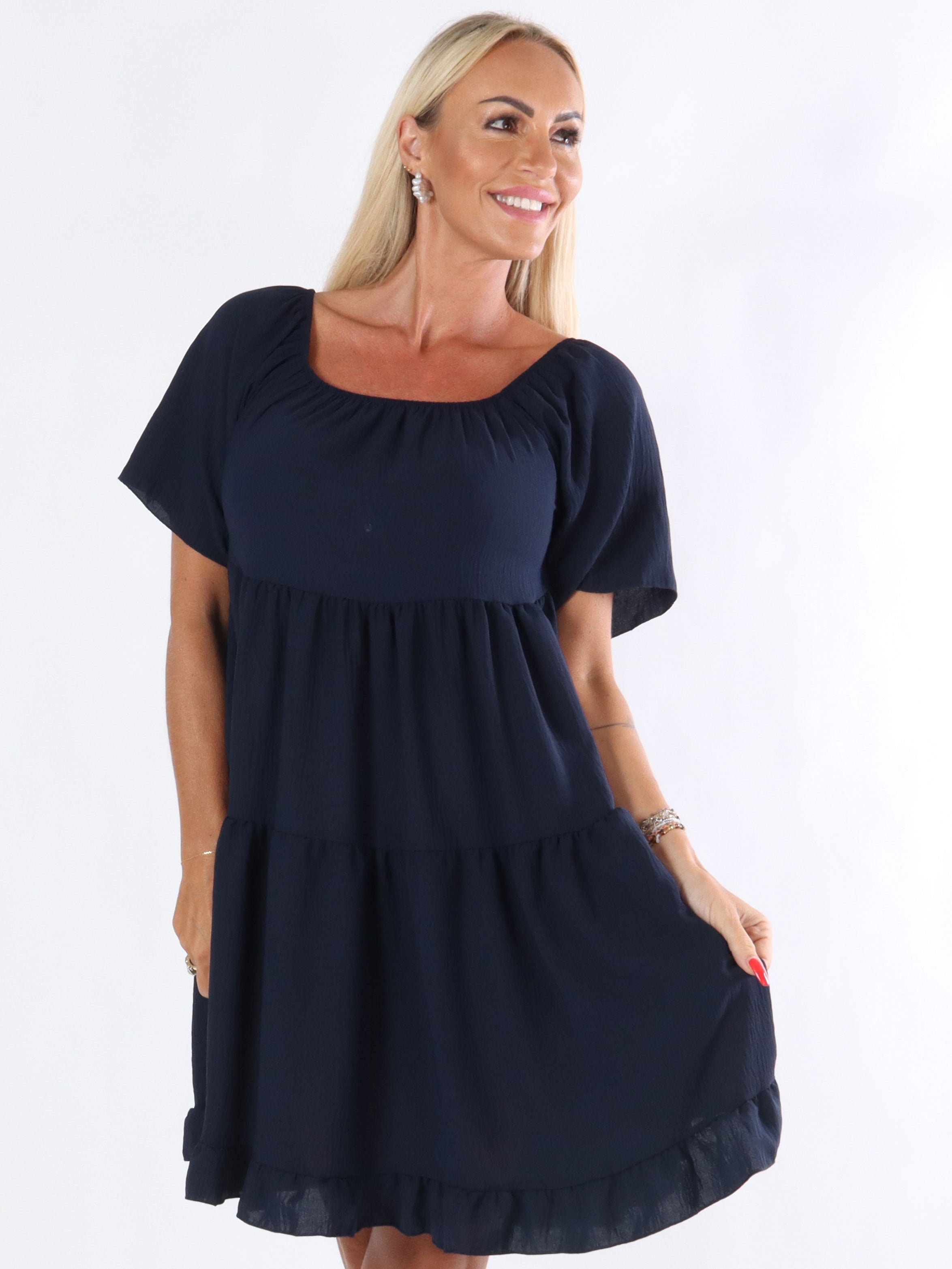 Babeth - Kjole med lag på lag look og flæser