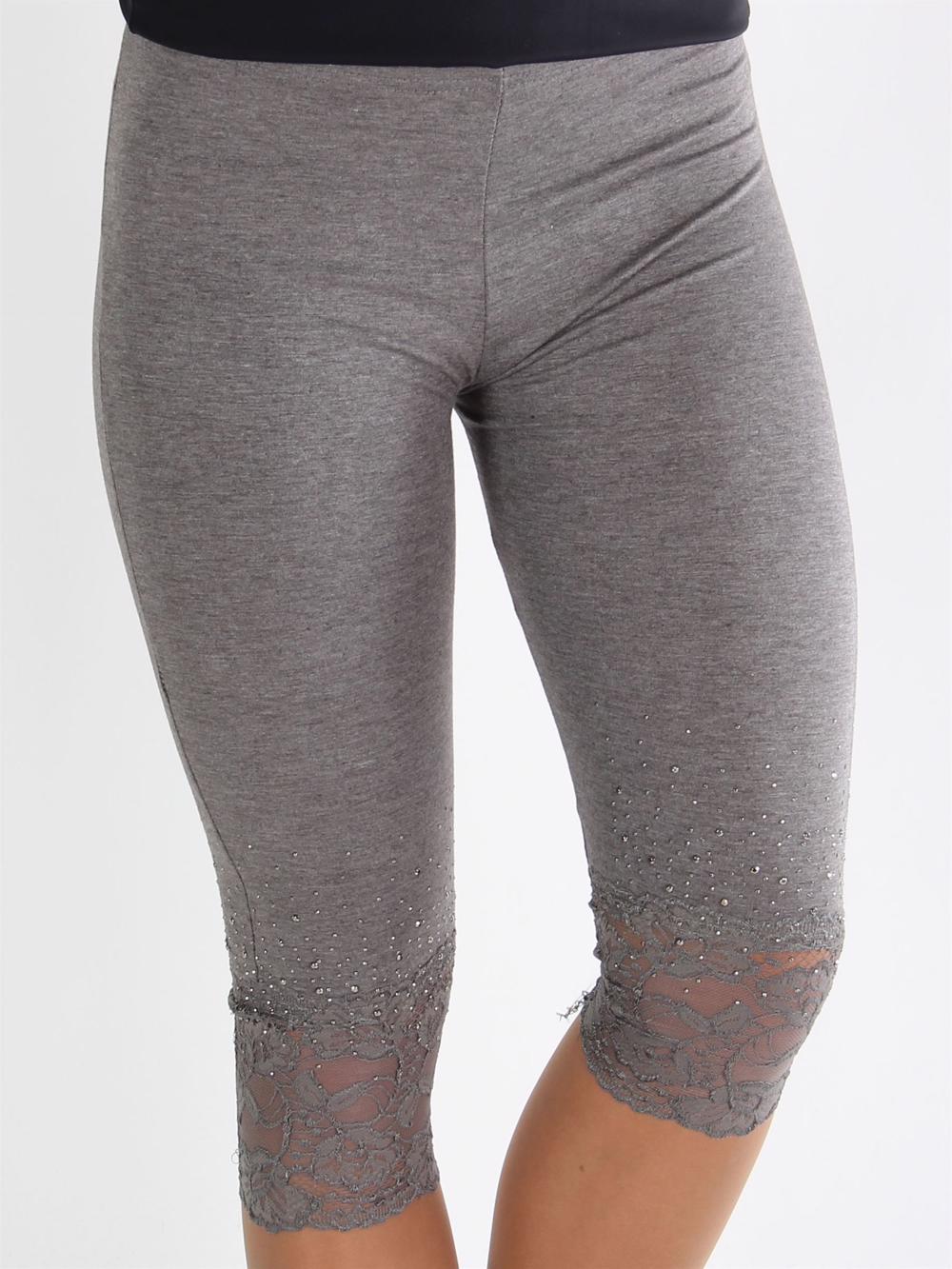 Beatrice - Knickers med blondekant og similisten