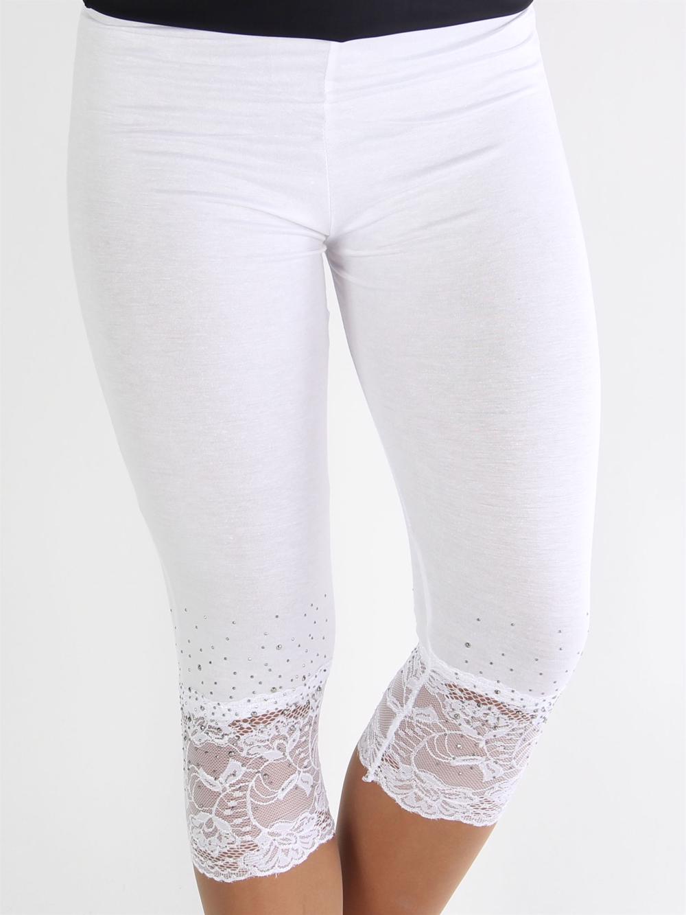 Beatrice - Knickers med blondekant og similisten