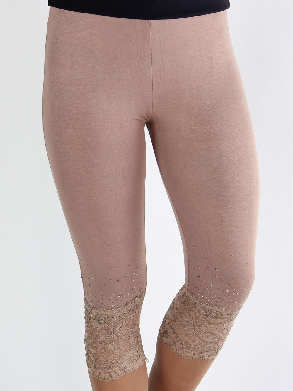 Beatrice - Knickers med blondekant og similisten