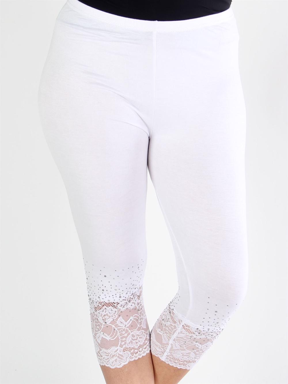 Beatrice - Knickers med blondekant og similisten