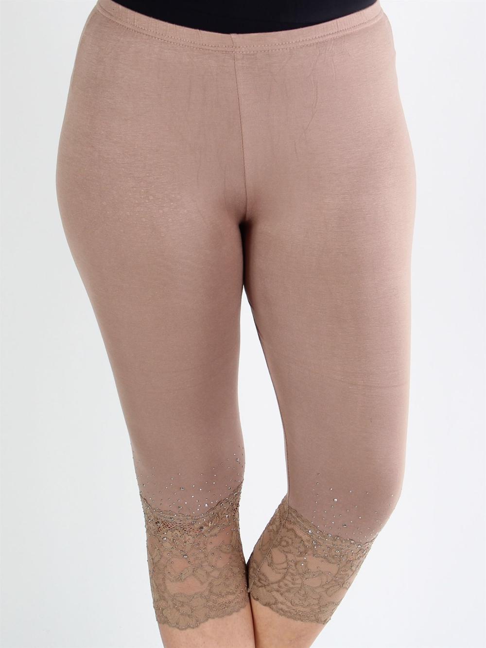 Beatrice - Knickers med blondekant og similisten