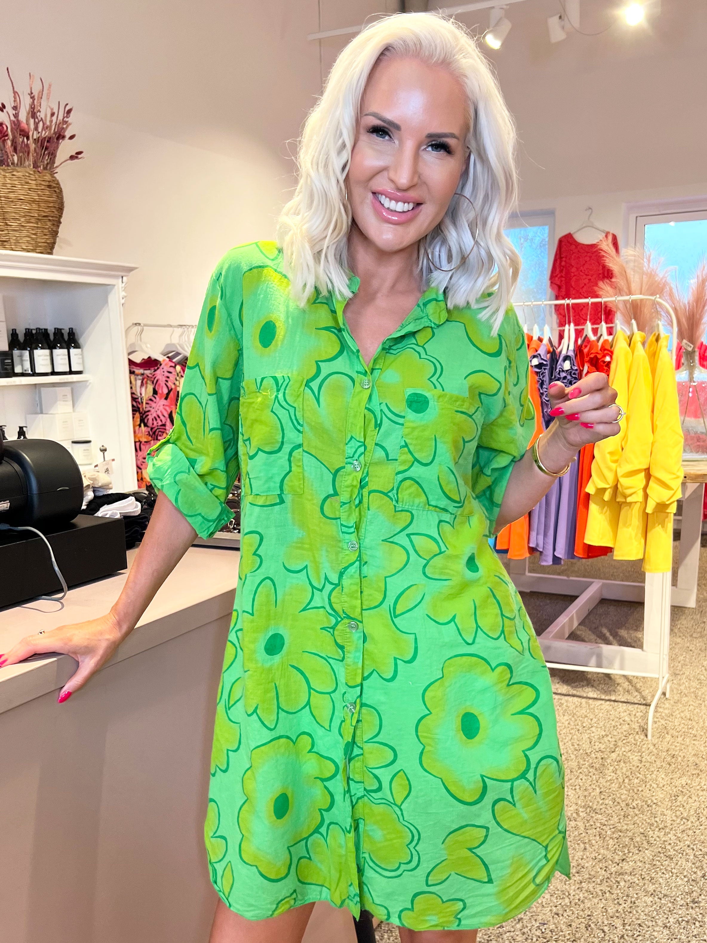 Berna - Skjorte i print