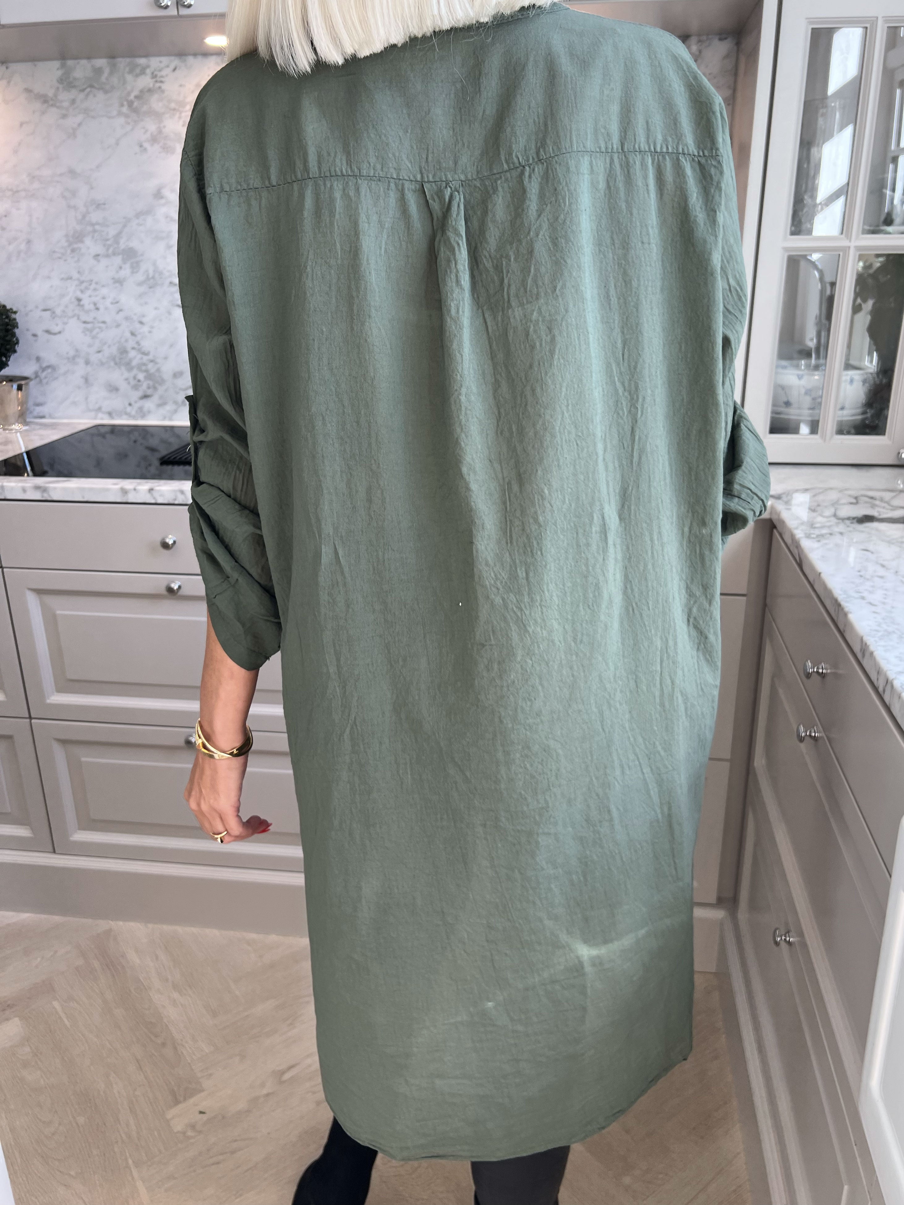 Berna plain - Skjorte med lommer