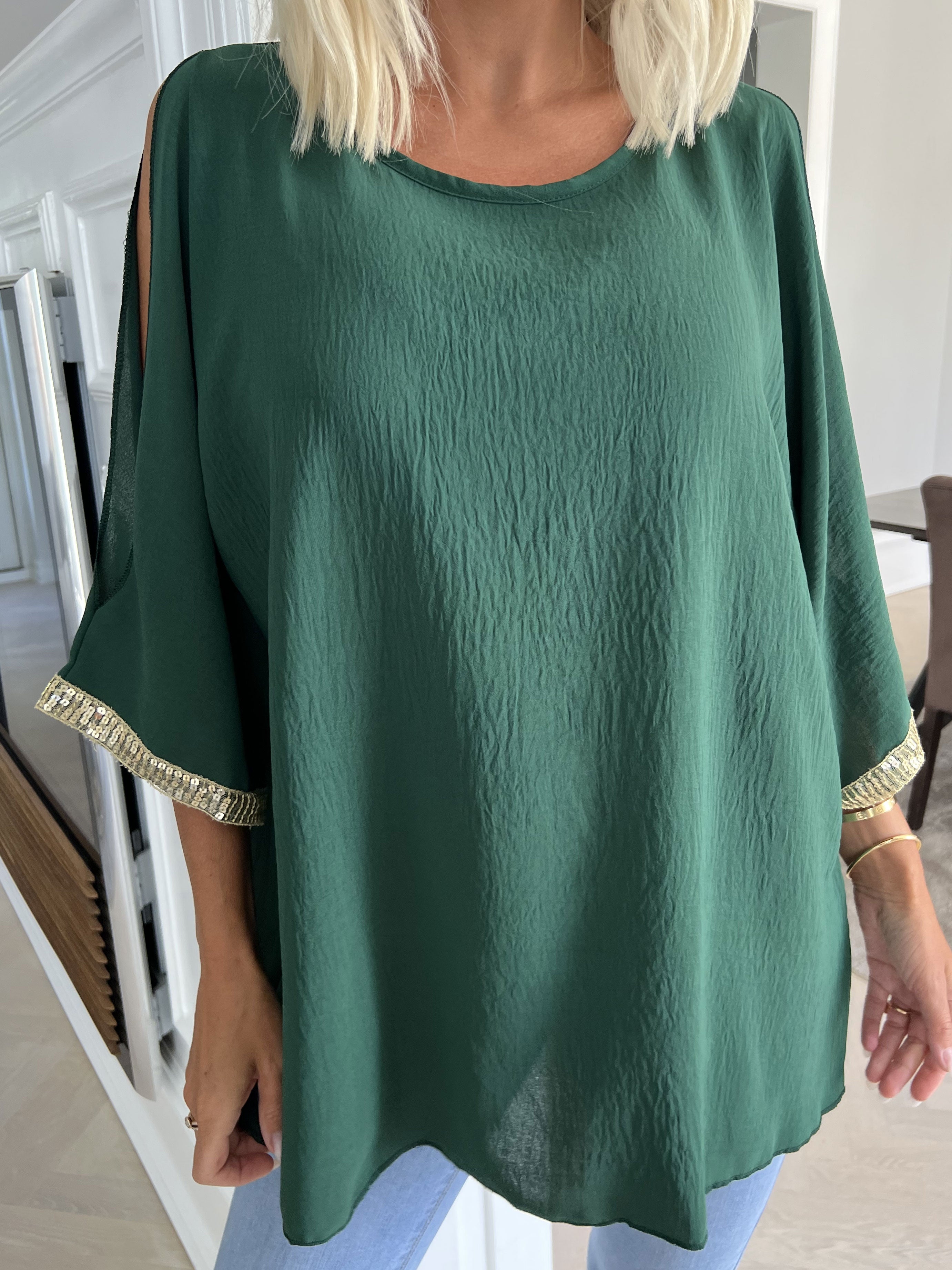 Capri - Tunika med åbne ærmer