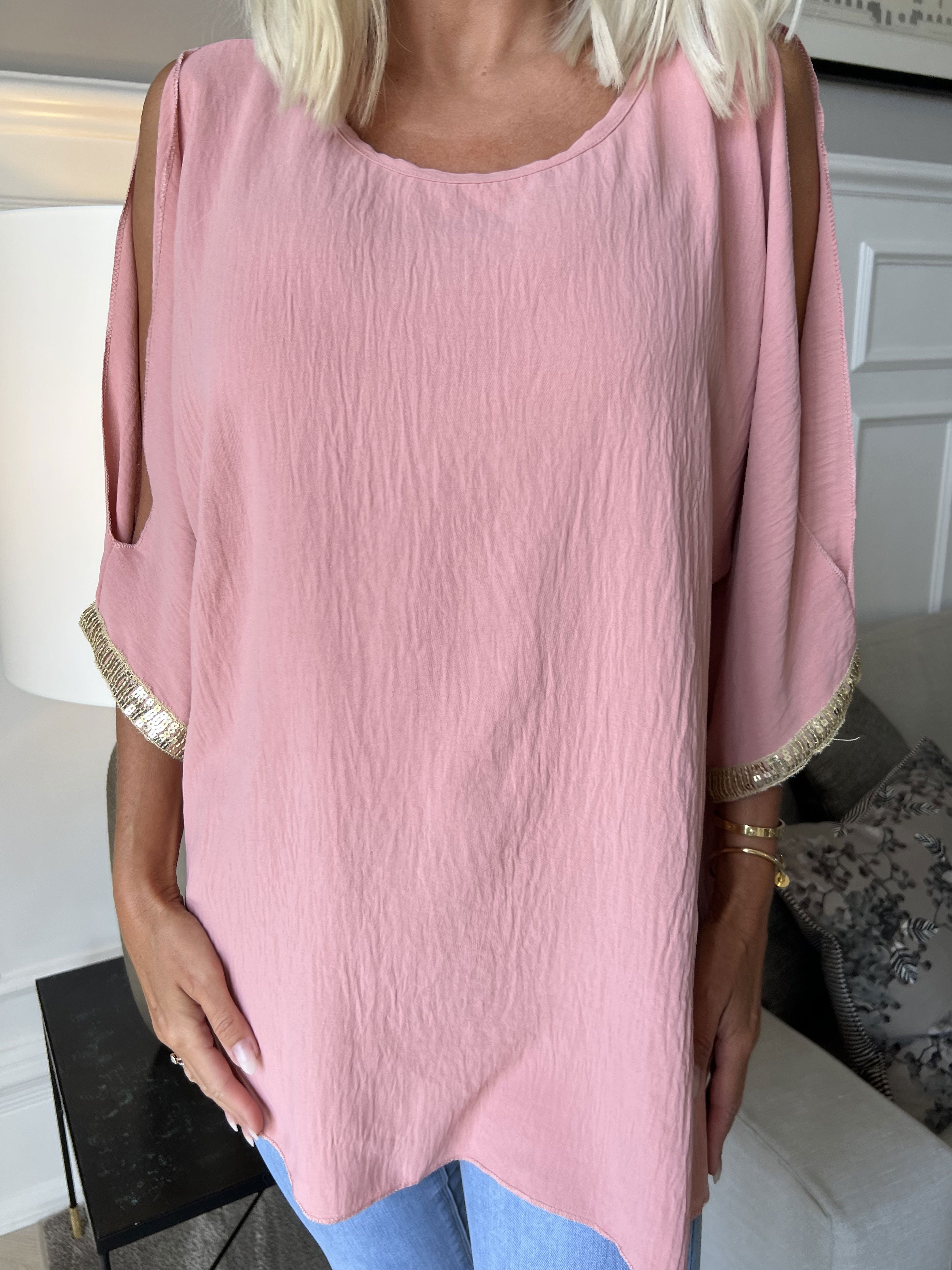 Capri - Tunika med åbne ærmer