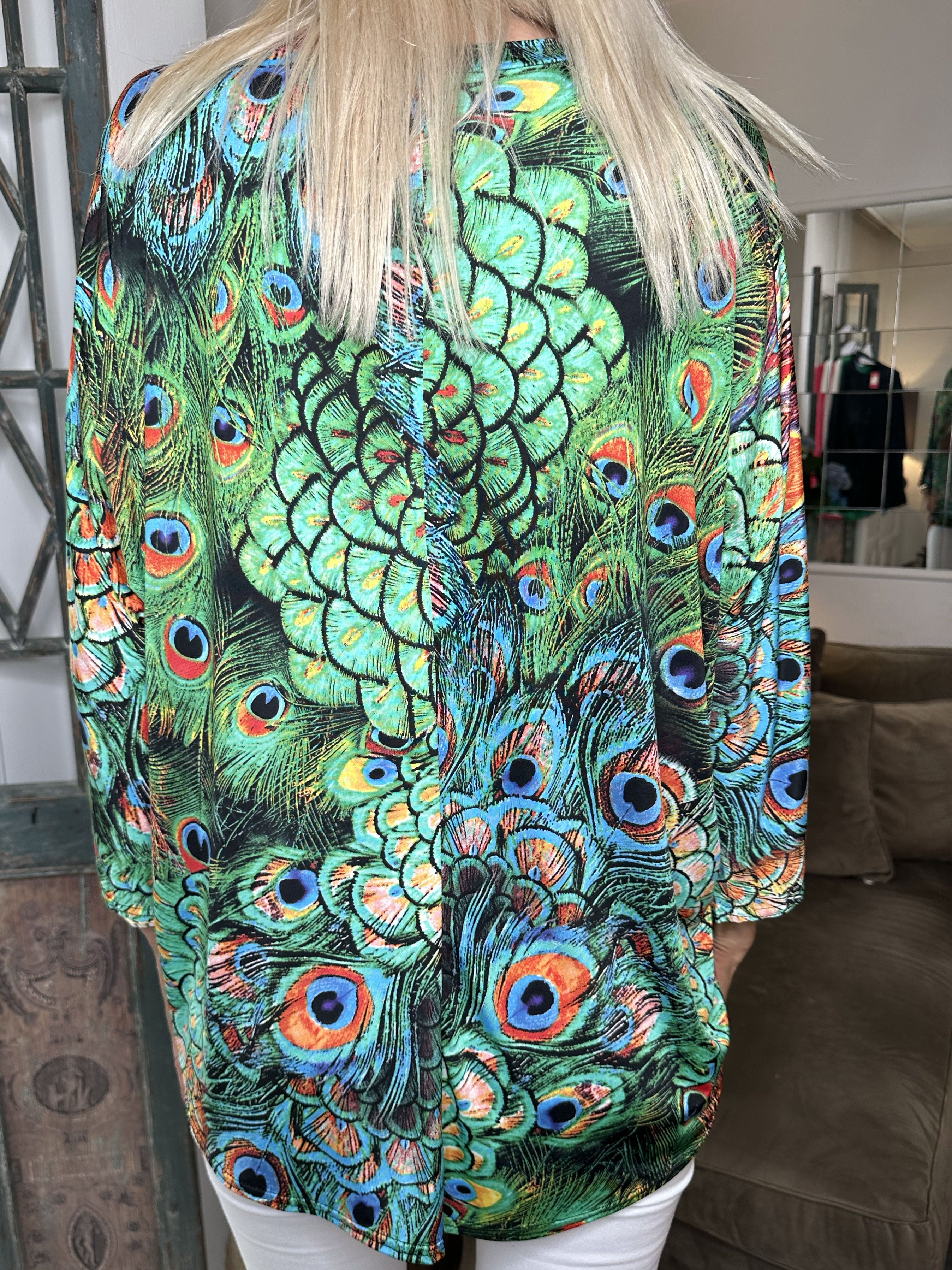 Celia Peacock - Sød tunika i elastisk stof med lynlås