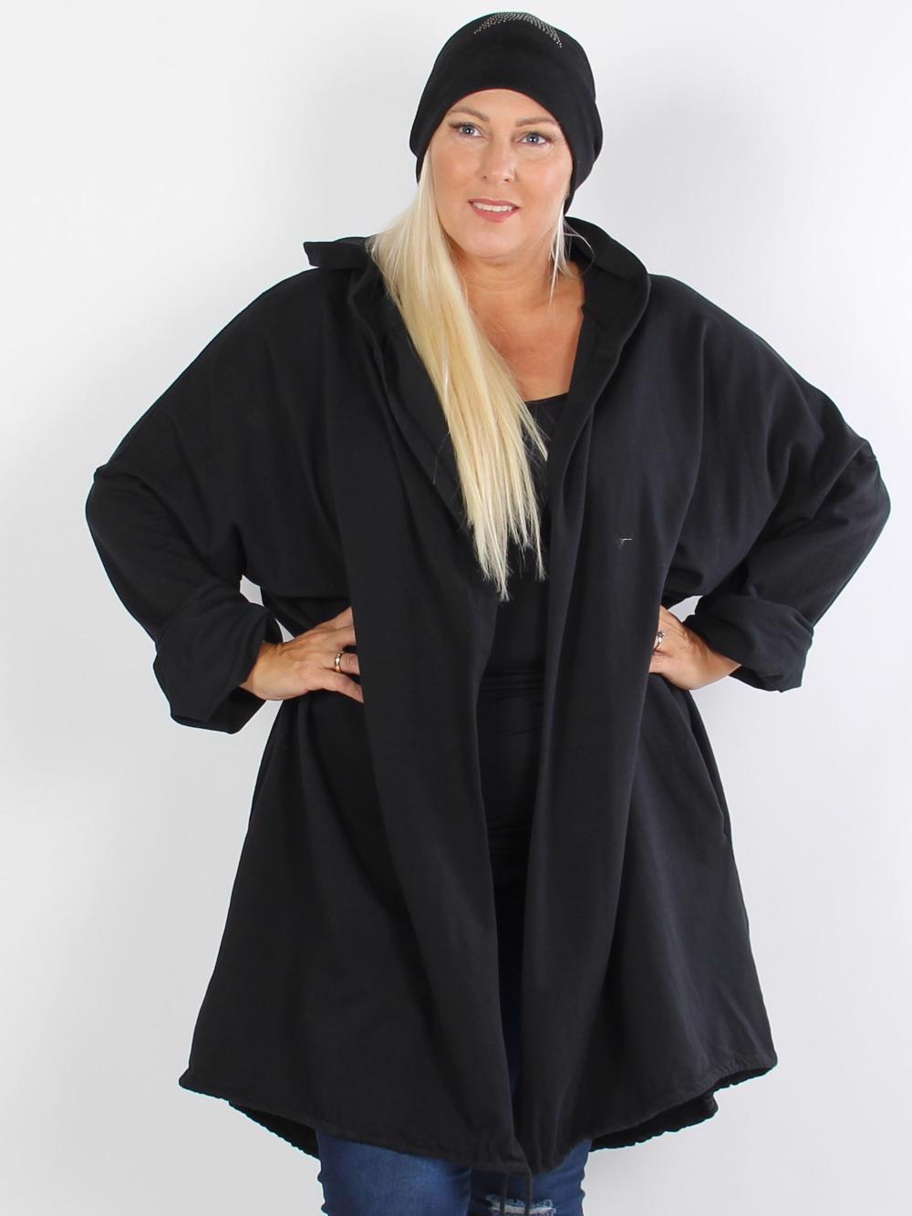 Chiqago - Armygrøn cardigan med mærke på ryggen