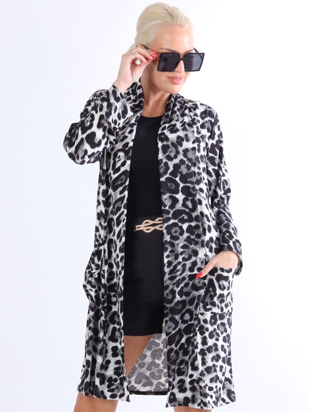 Dolly cardigan - Ribbet cardigan med lommer