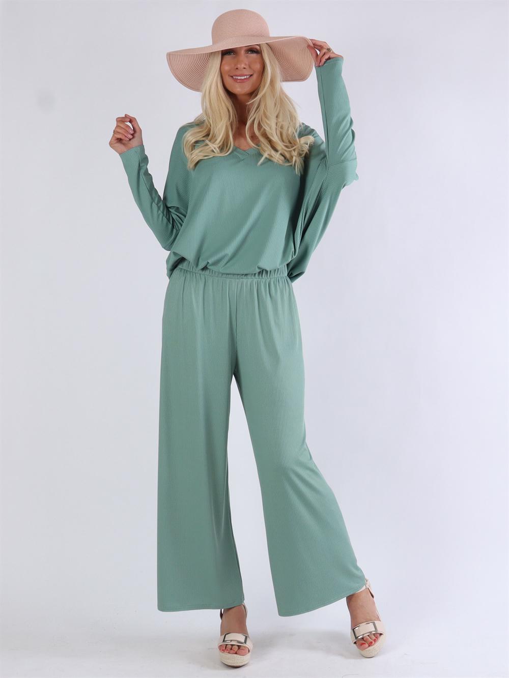 Dolly Tunika - Ribbet tunika med v-udskæring