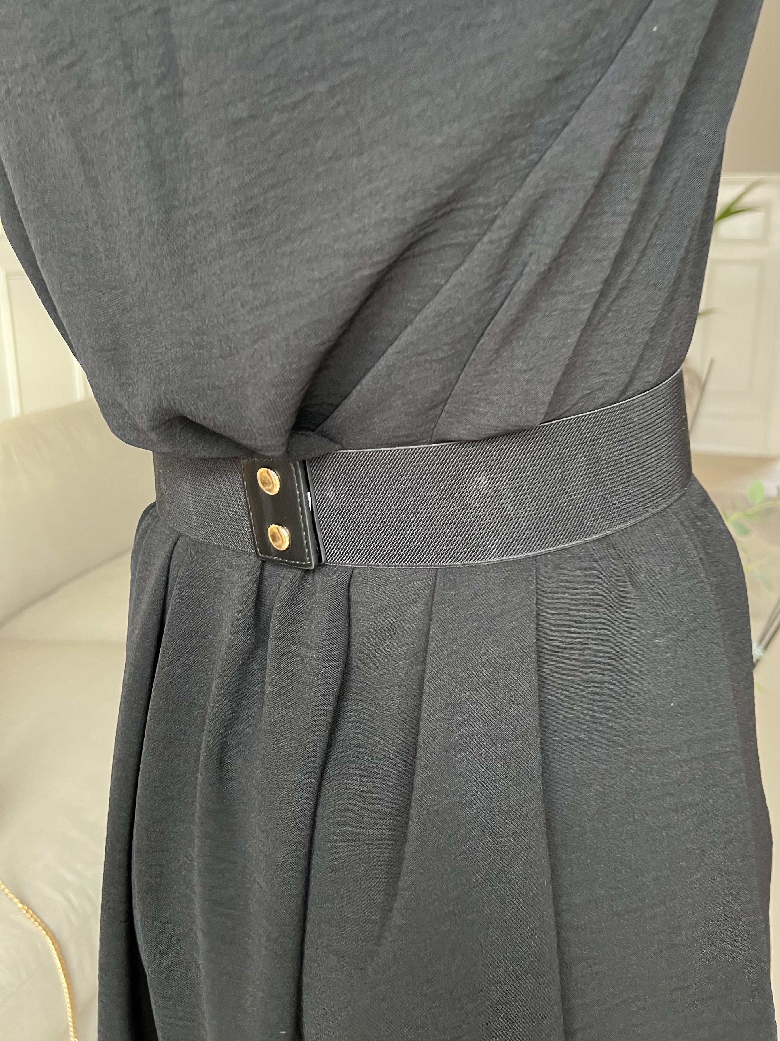 Domenica - Taljebælte med guld spænder