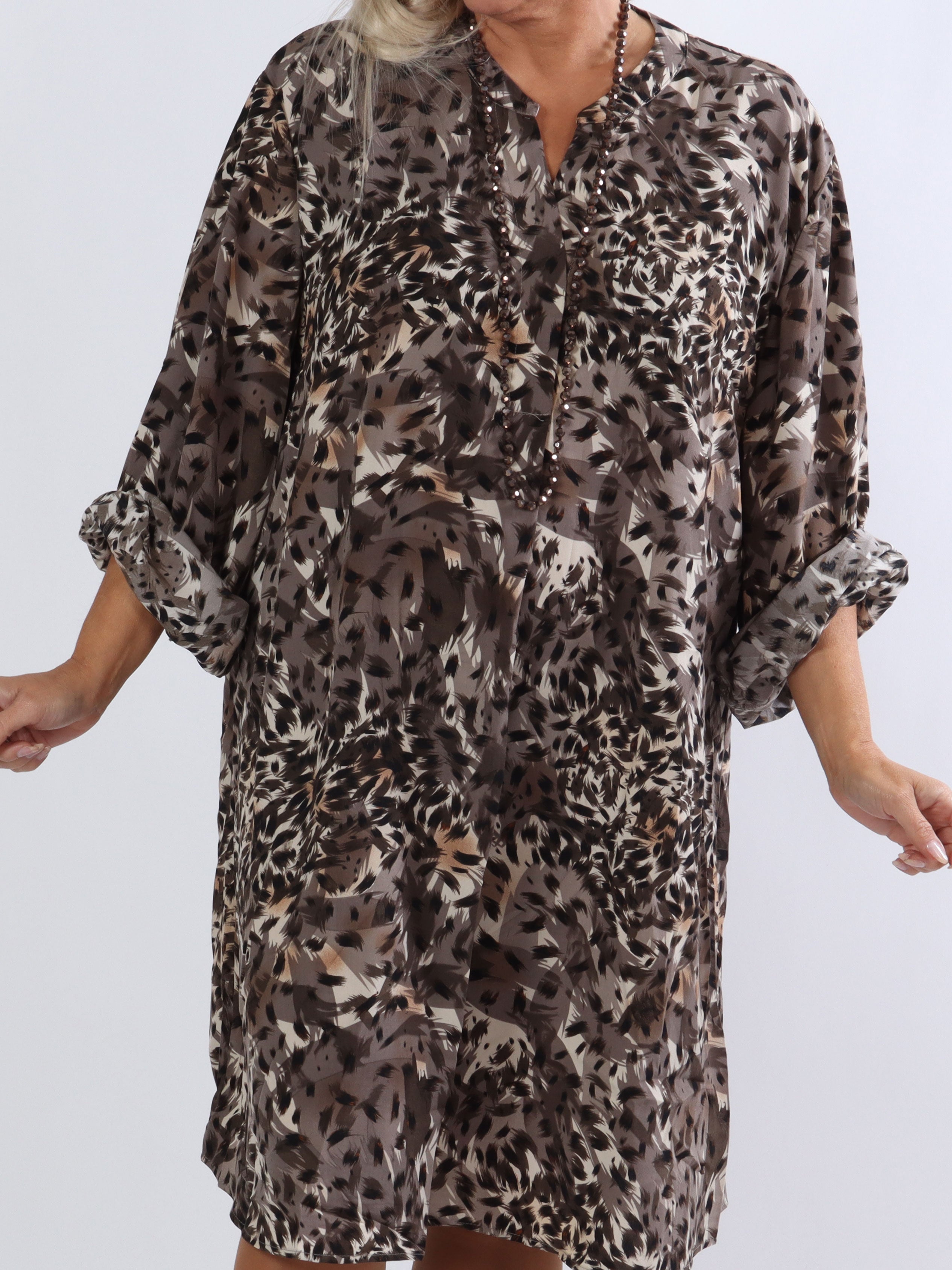 Dove - Let tunikakjole med mønster