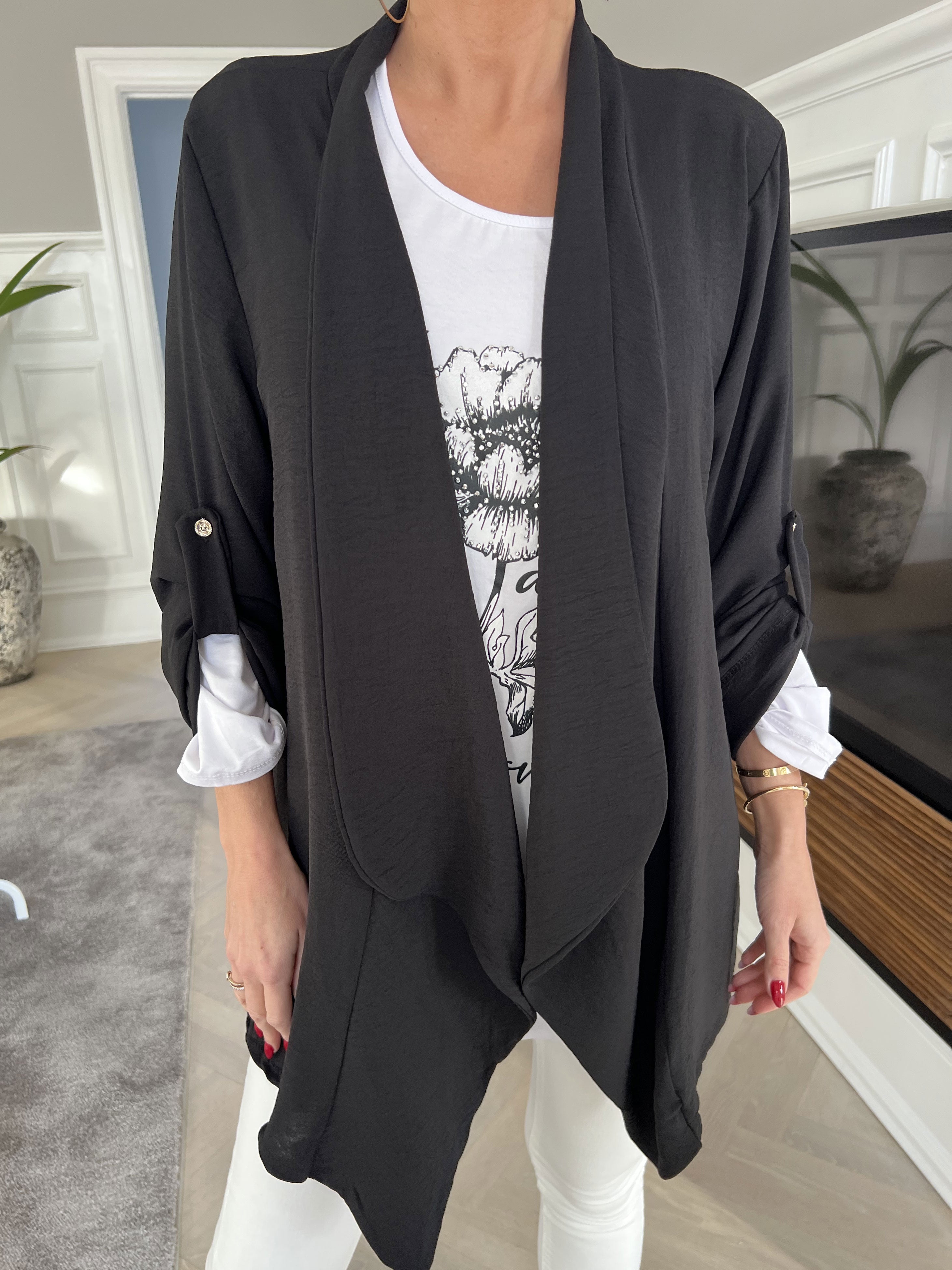 Dream - Enkel cardigan i let og fint stof