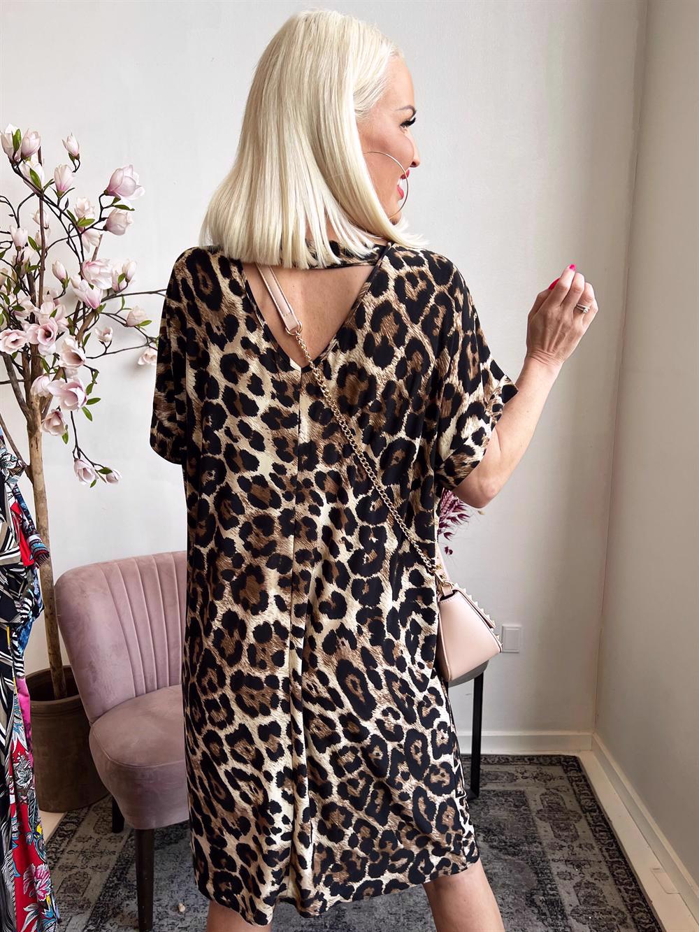 Ella Dress - Kjole med hul i ryggen