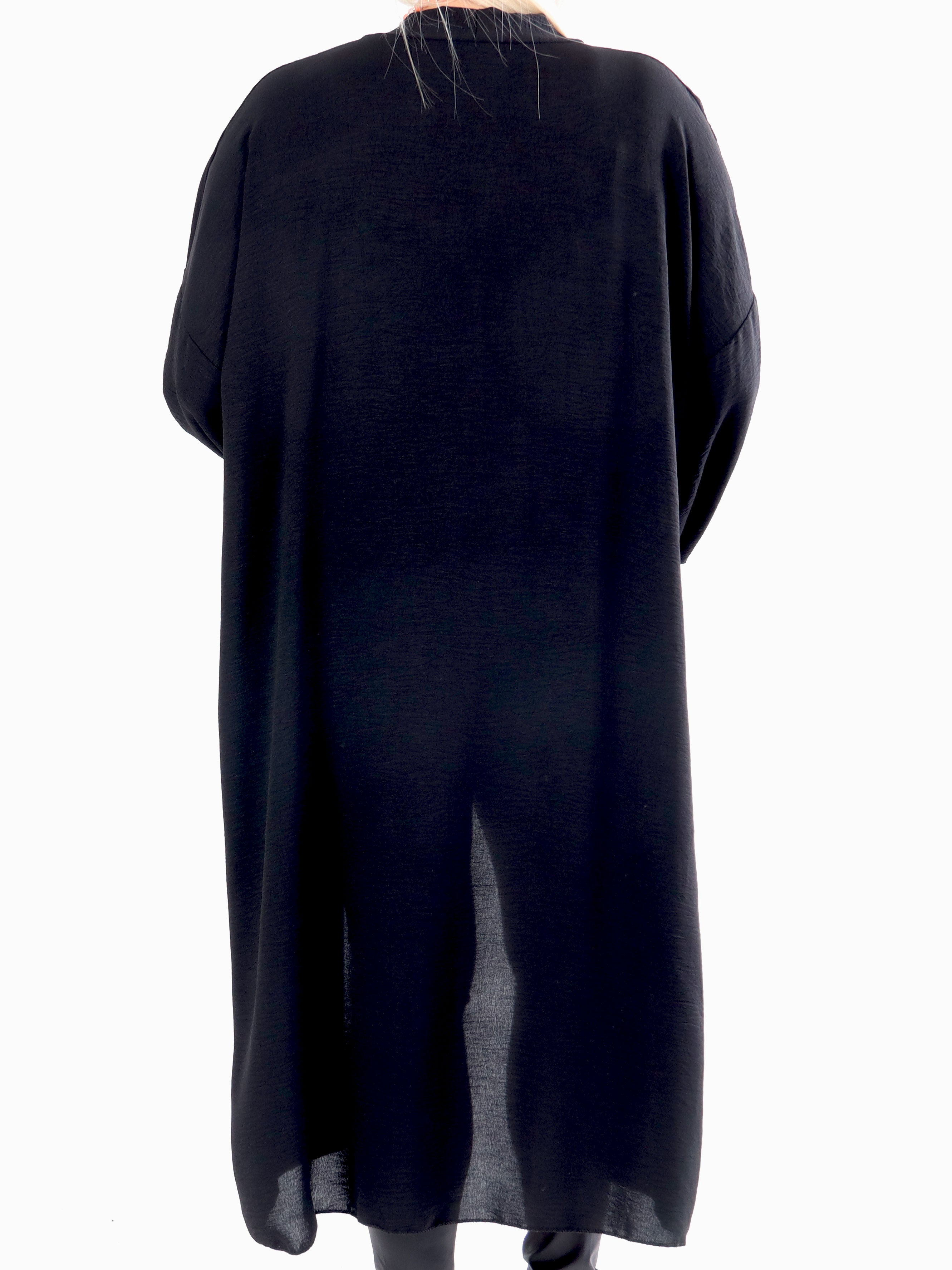 Ellen - Sød plus size cardigan med ballonærmer