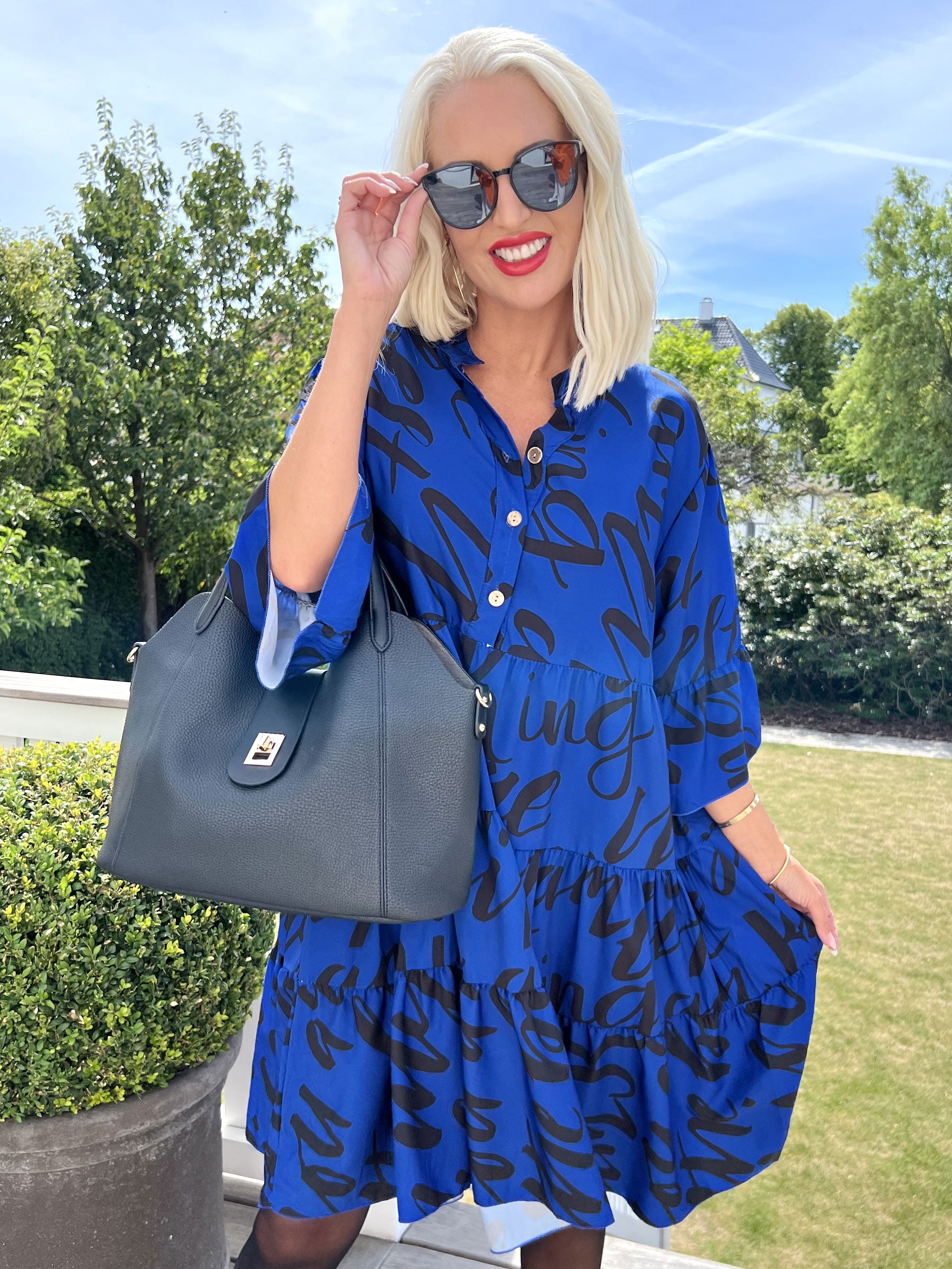 Elmis - Sød kjole med tekst