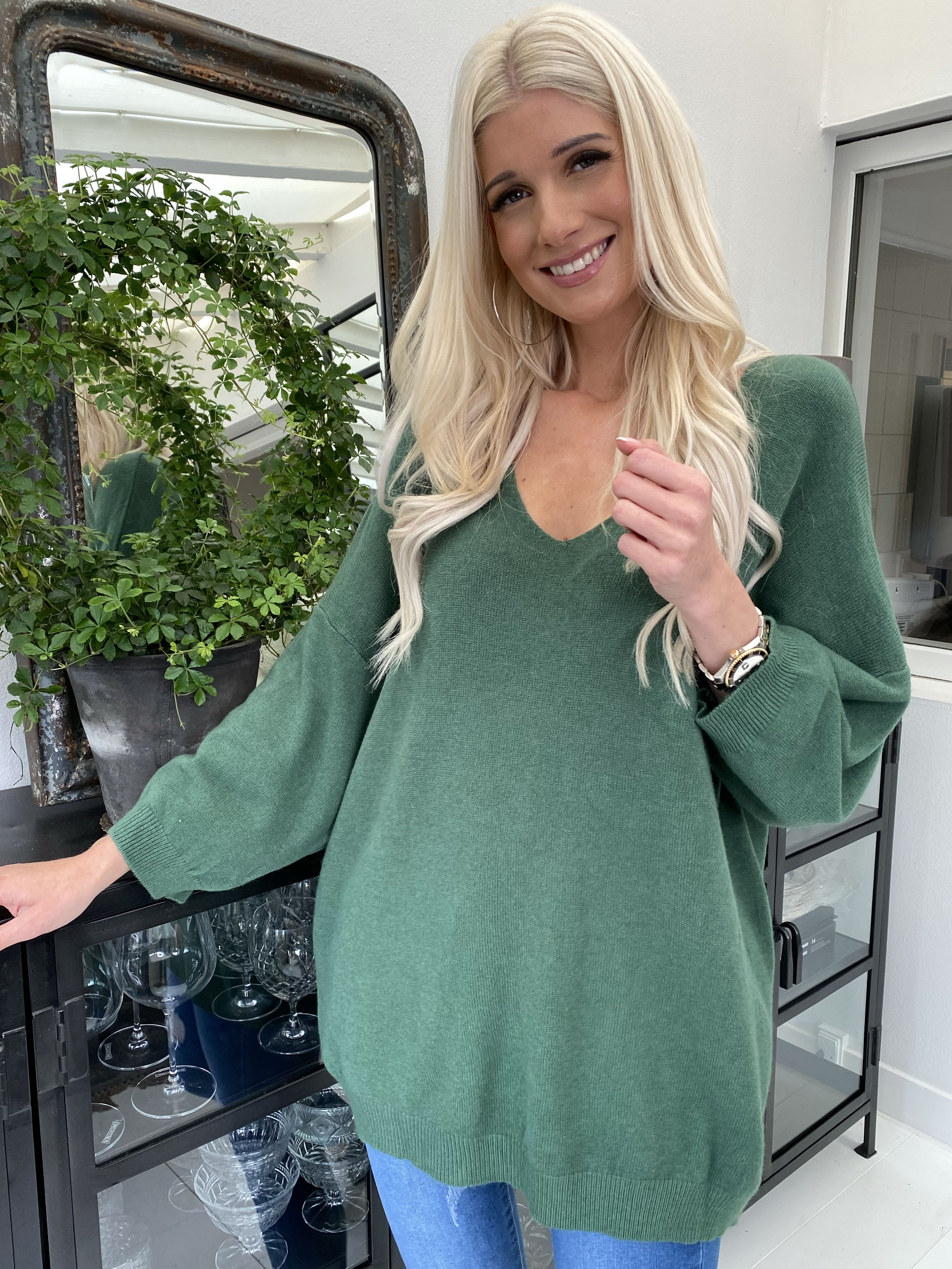 Esther - Strik i oversized look