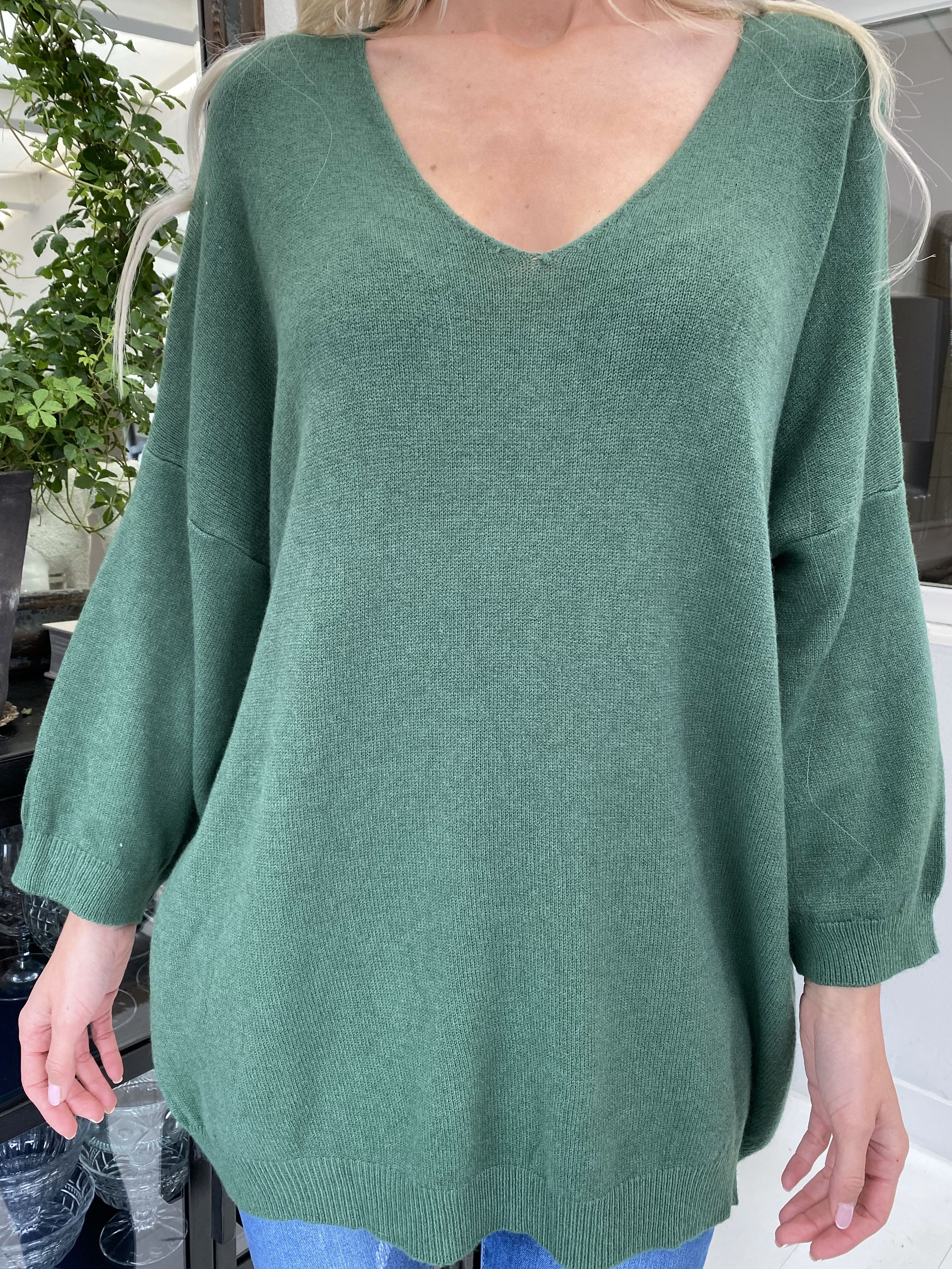 Esther - Strik i oversized look