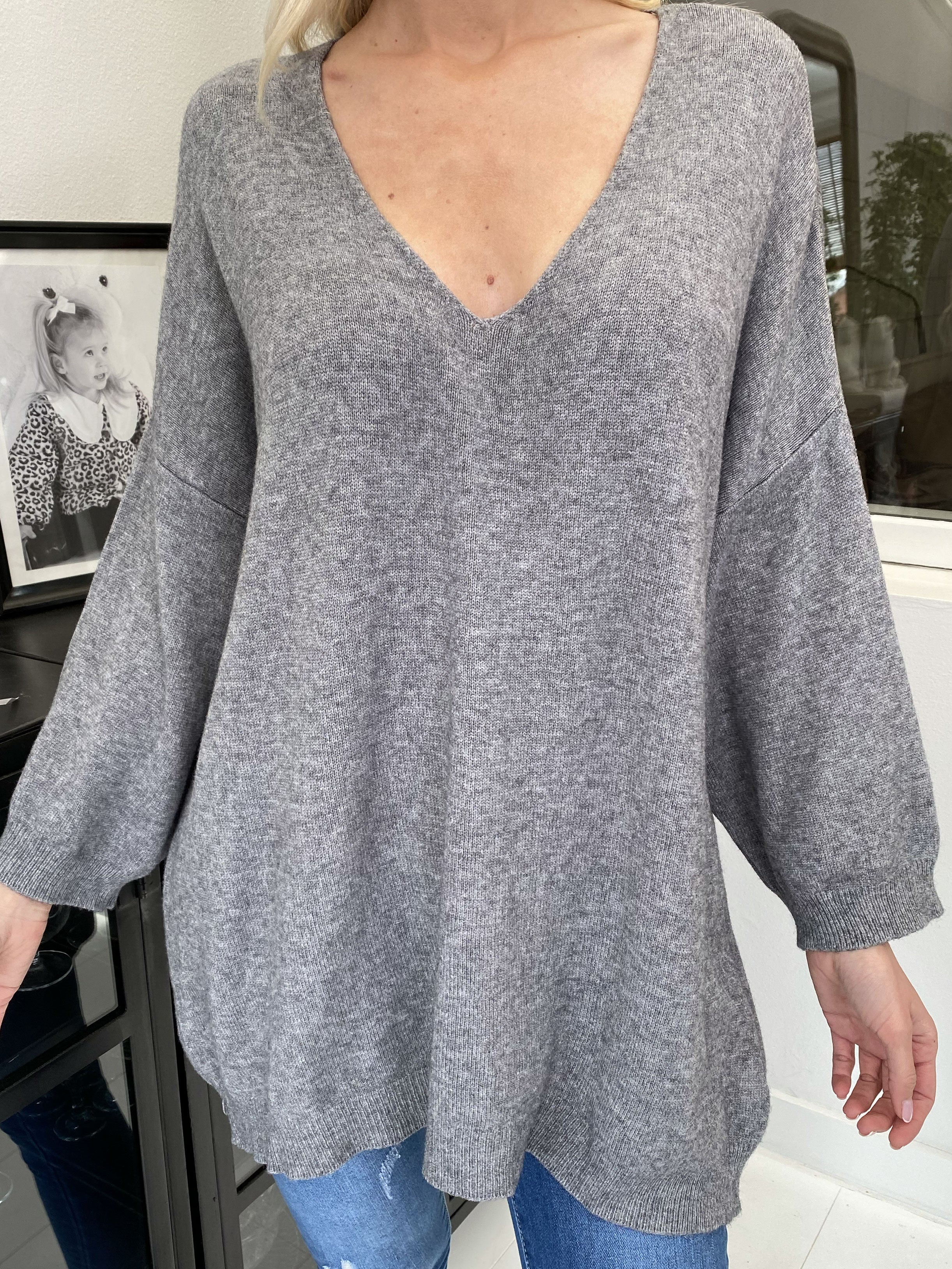 Esther - Strik i oversized look