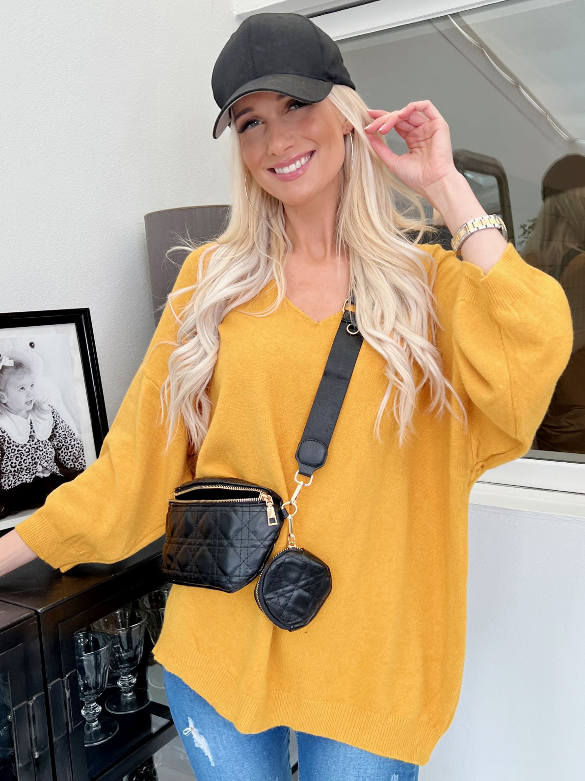 Esther - Strik i oversized look