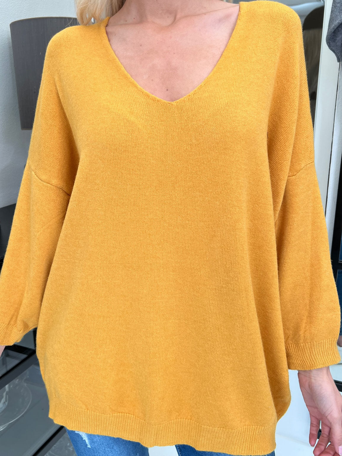 Esther - Strik i oversized look