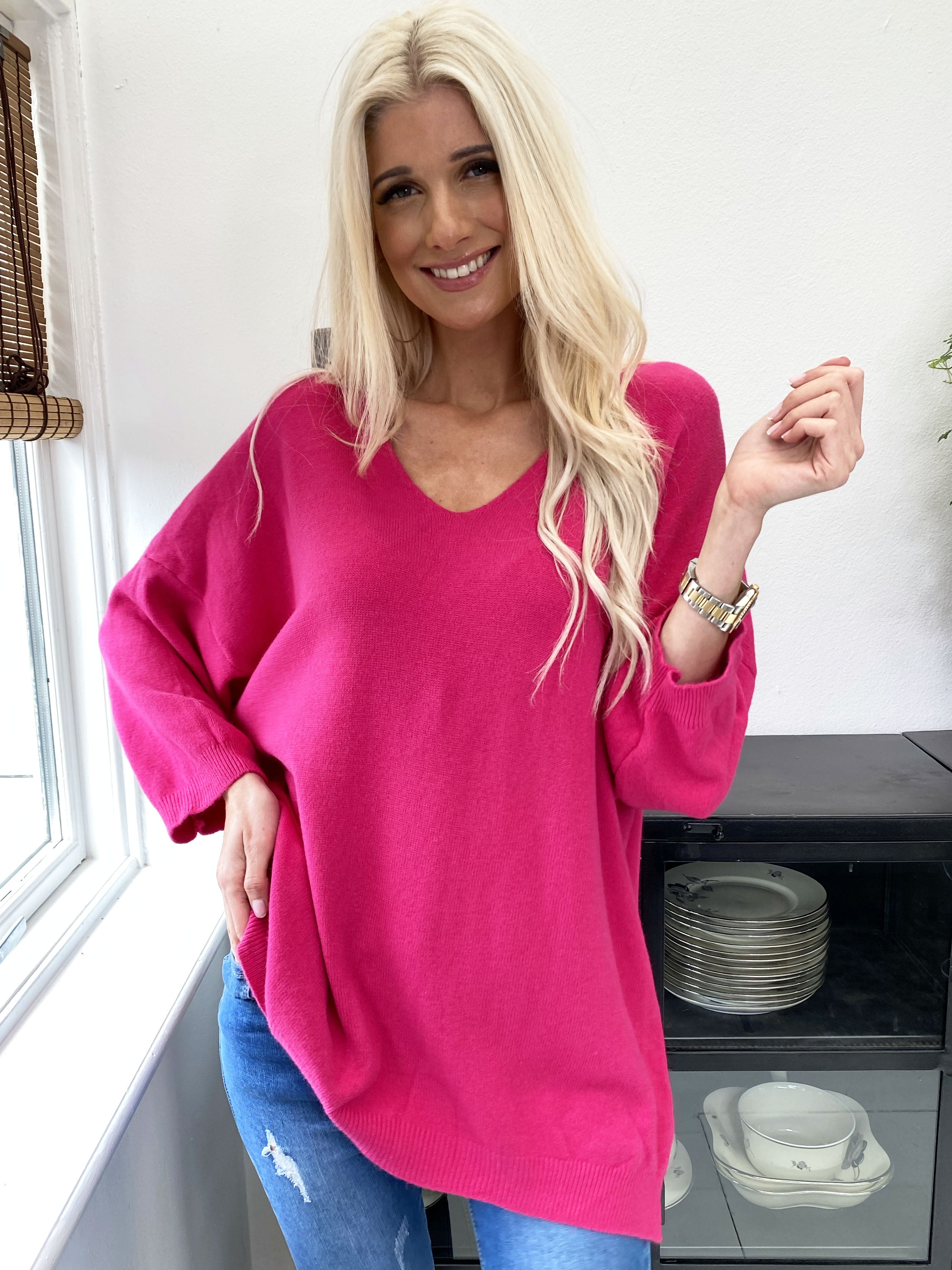 Esther - Strik i oversized look