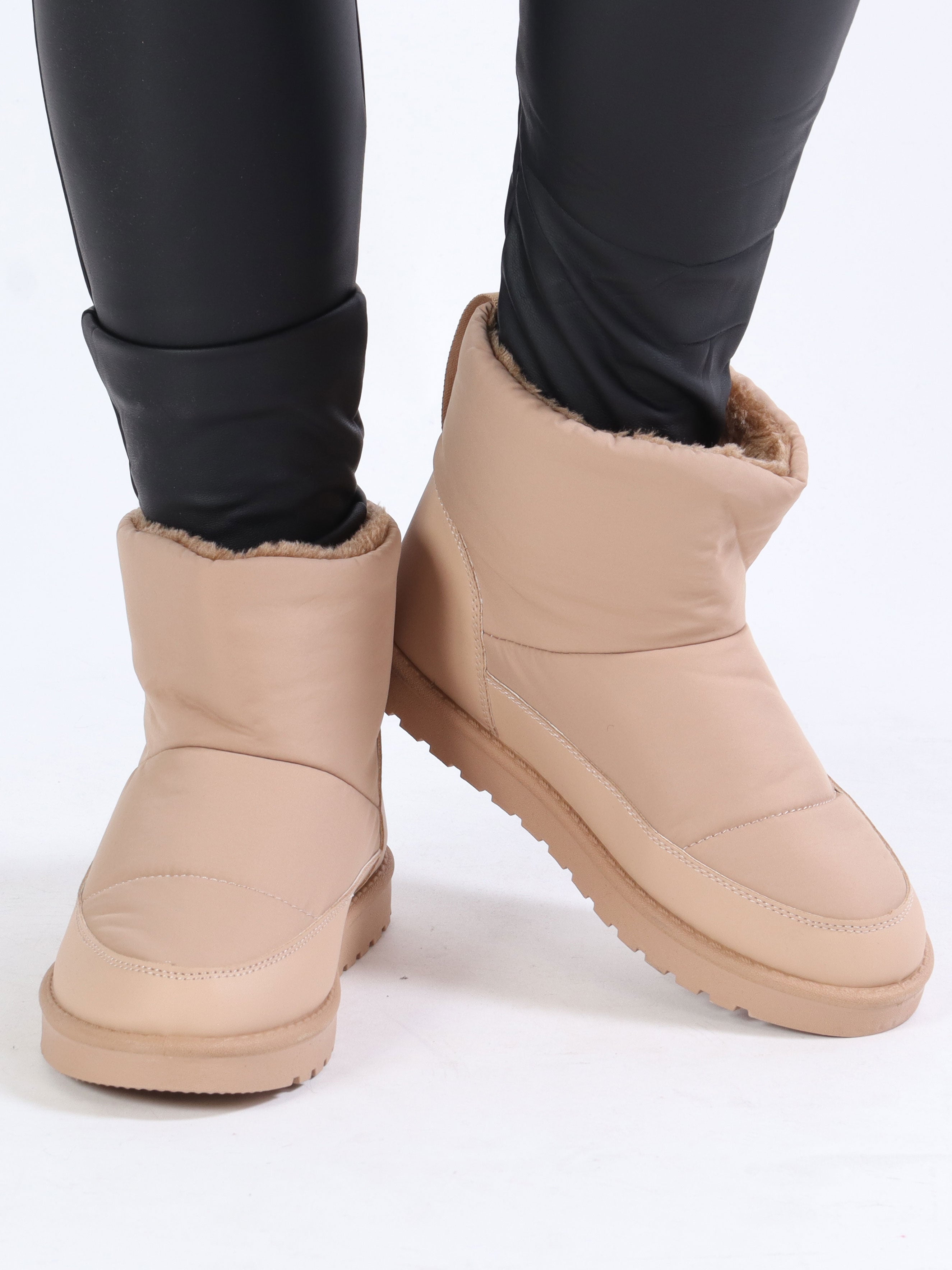 Fiona - Lækre vatterede bamsestøvler