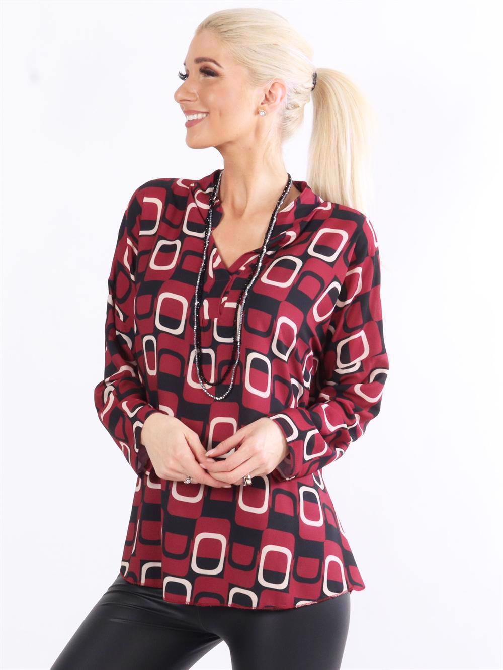 Ginny - Simpel tunika med v-udskæring